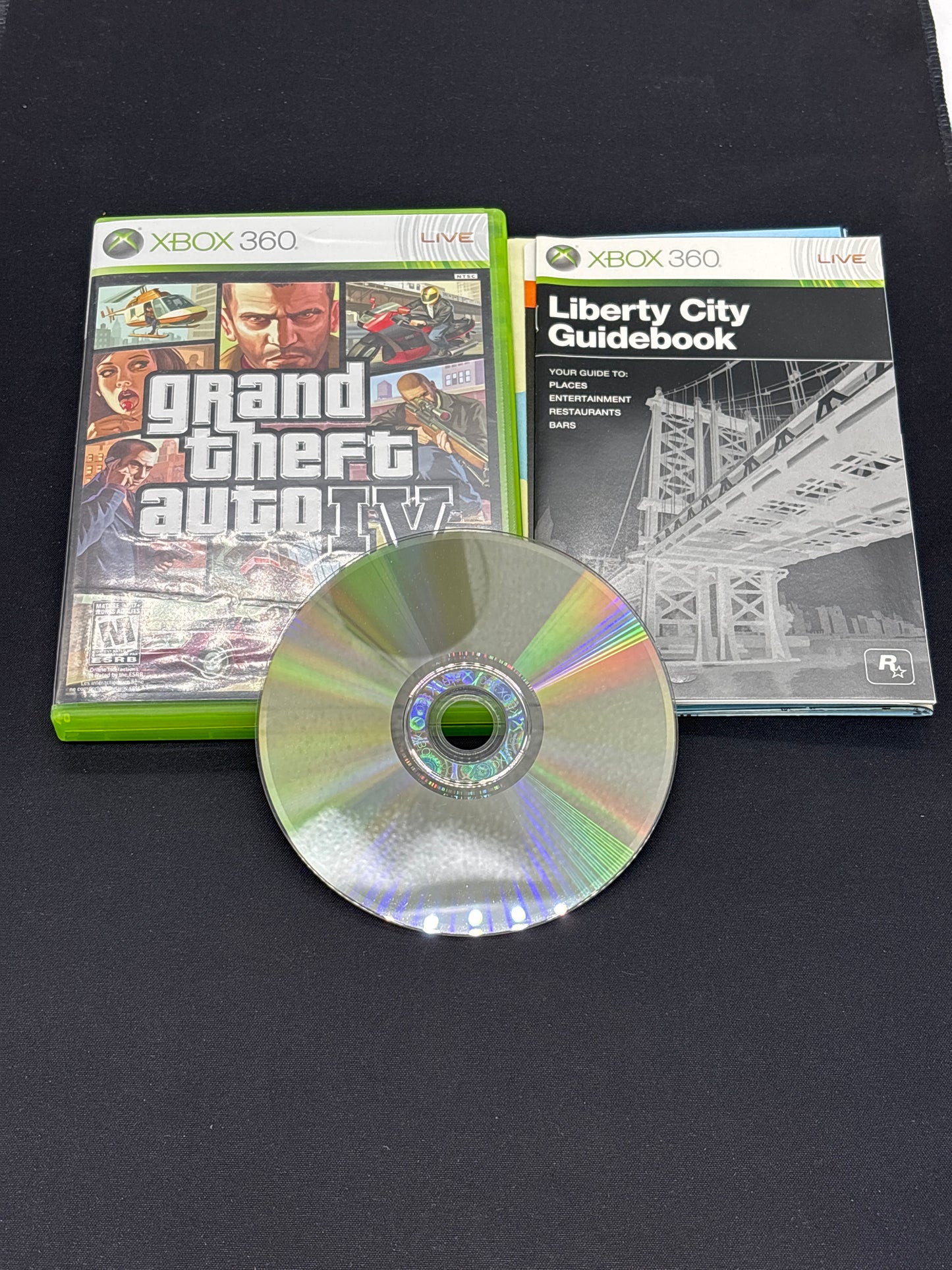 Auction Lot 41: Grand Theft Auto 4 Video Game XBOX 360 CIB