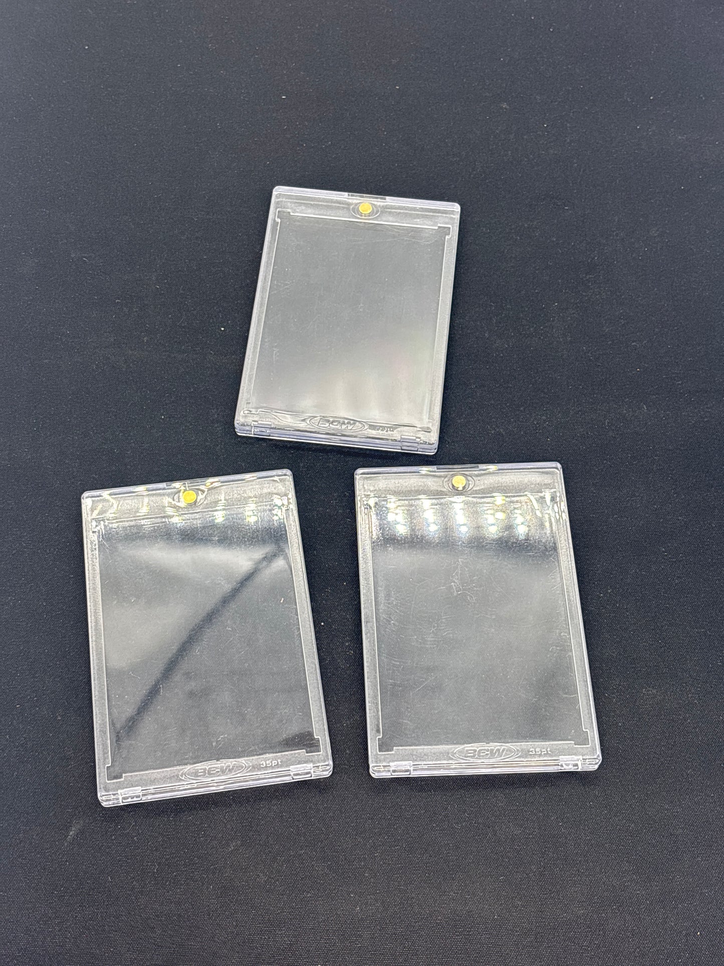 Auction Lot 211: BCW Magnetic Card Holders Fit Pokemon Cards Lot 2