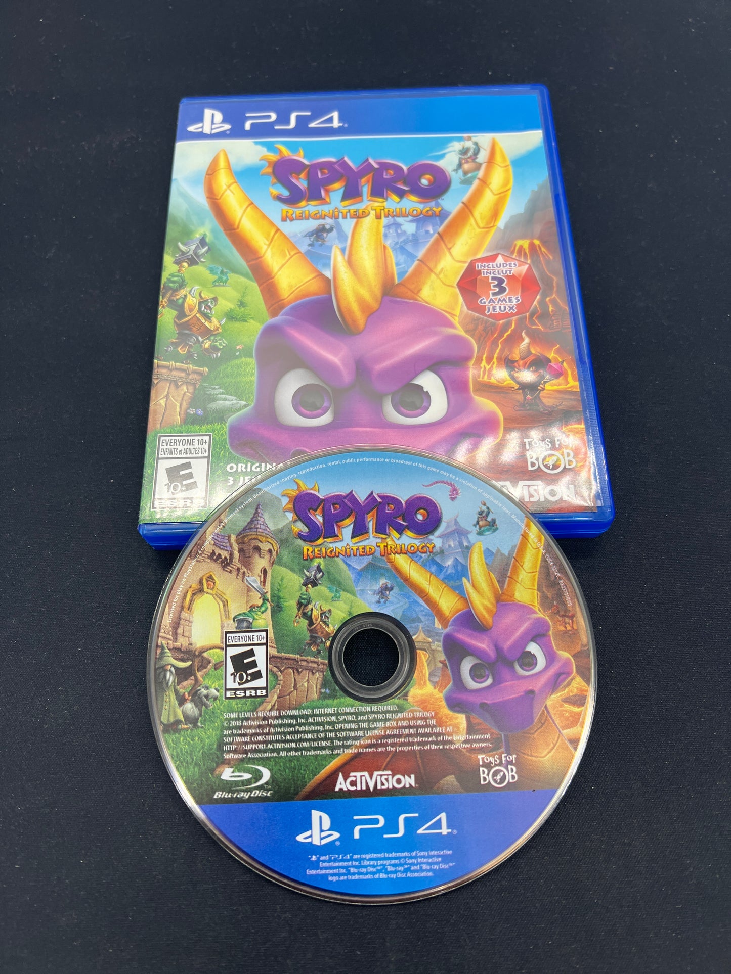 Auction Lot 121: PlayStation 4 Video Game Spyro