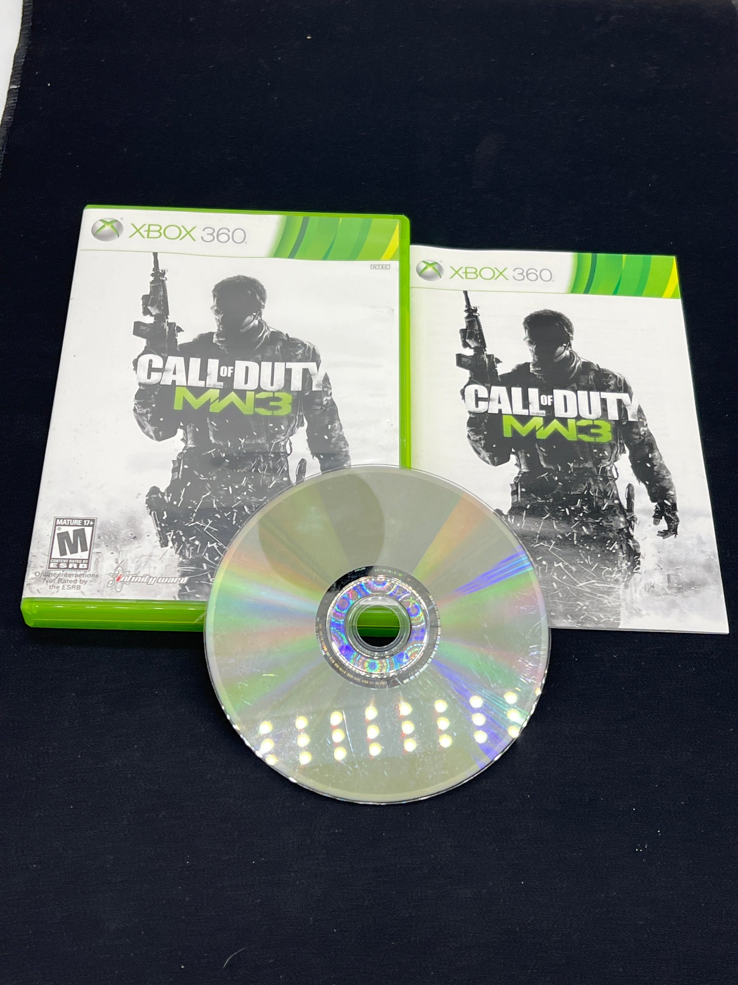 Auction Lot 177: XBOX 360 Call of Duty MW3 CIB