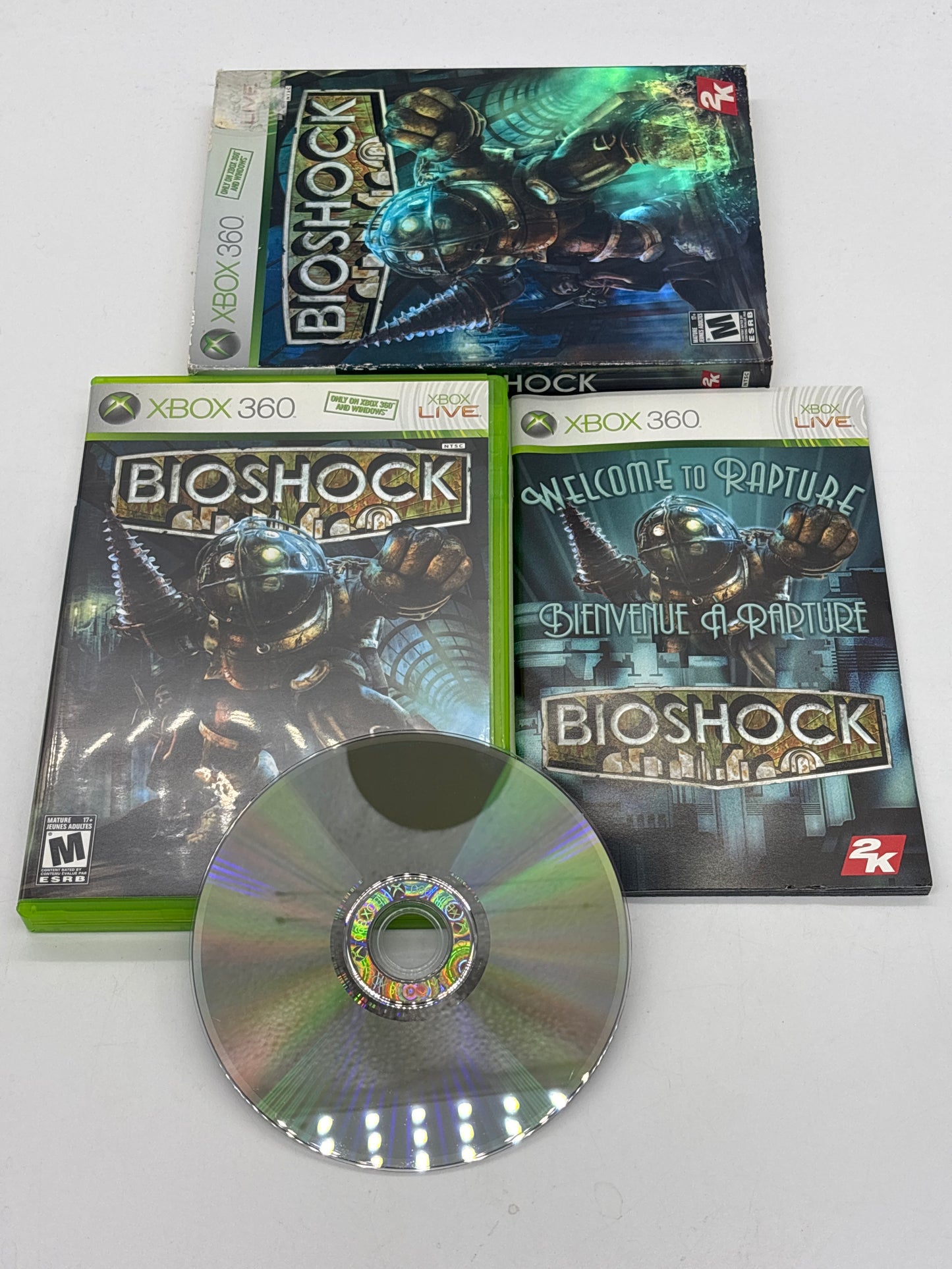 Auction Lot 131: Bioshock Video Game XBOX 360 CIB