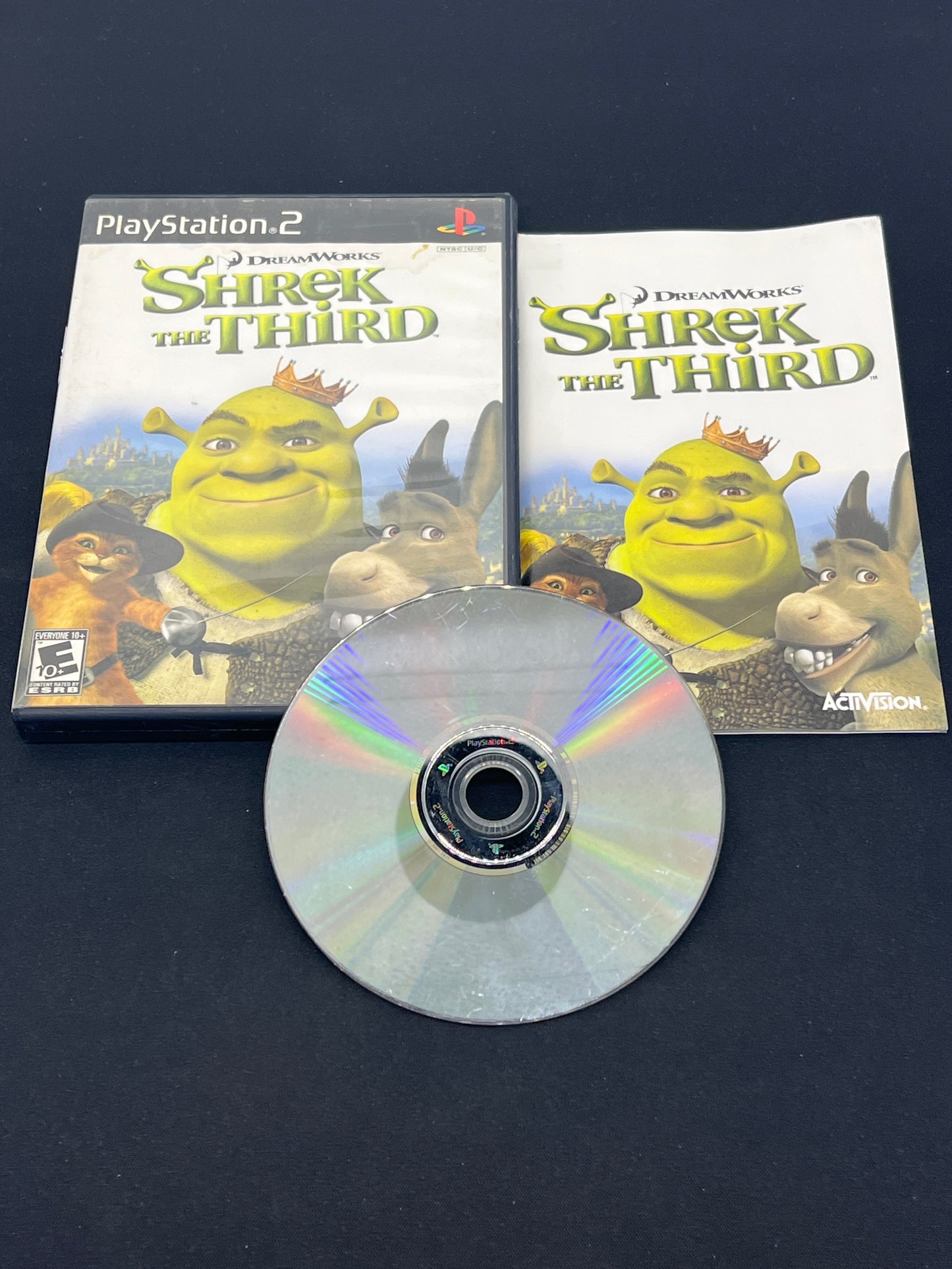 Auction Lot 295: PlayStation 2 Video Game Shrek the Third CIB