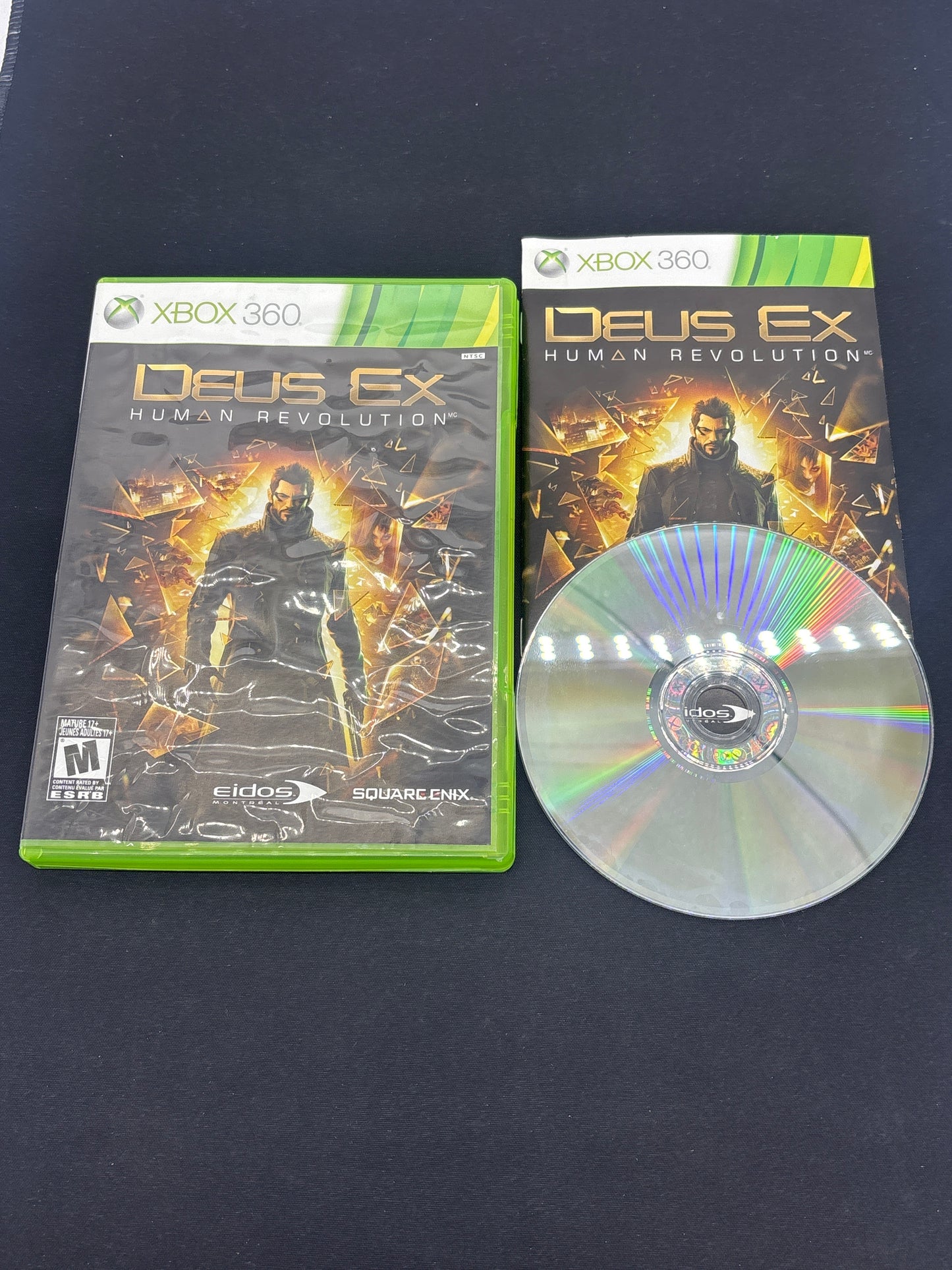Auction Lot 178: XBOX 360 Video Game Deus Ex Human Revolution CIB