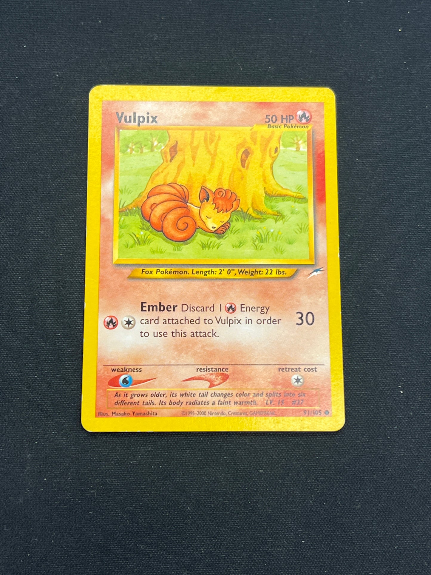 Auction Lot 444: Pokemon Cards Vulpix Neo Destiny Condition Vary