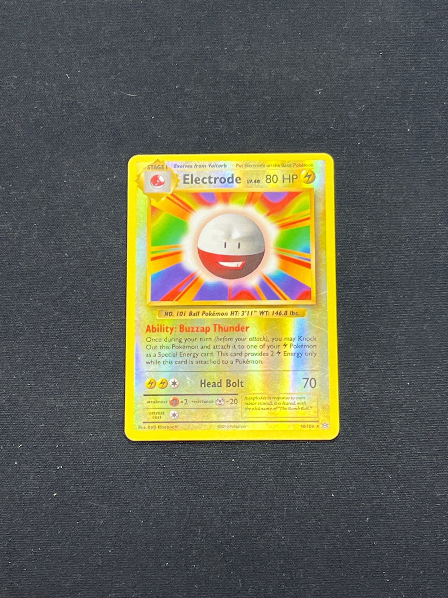 Auction Lot 248: Pokemon Cards Electrode Reverse Holo Evolutions Condition Vary