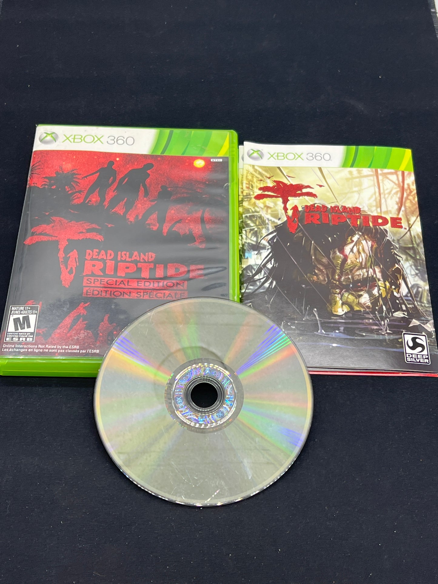 Auction Lot 79: XBOX 360 Video Game Dead Island Riptide CIB