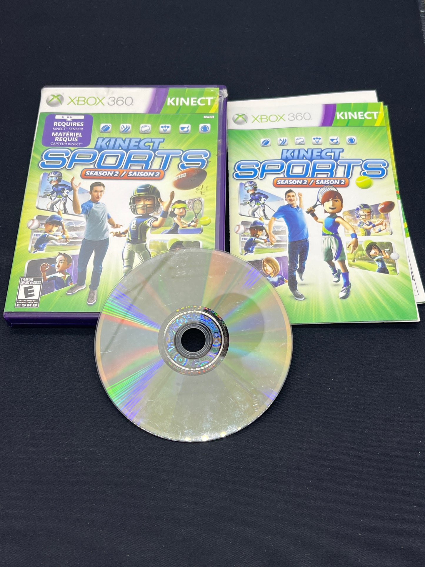 Auction Lot 103: XBOX 360 Kinect Sports Season 2 CIB
