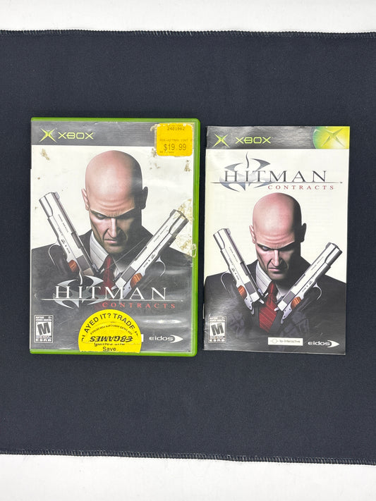 Auction Lot 368: Hitman Contracts Video Game XBOX Case and Manual Only