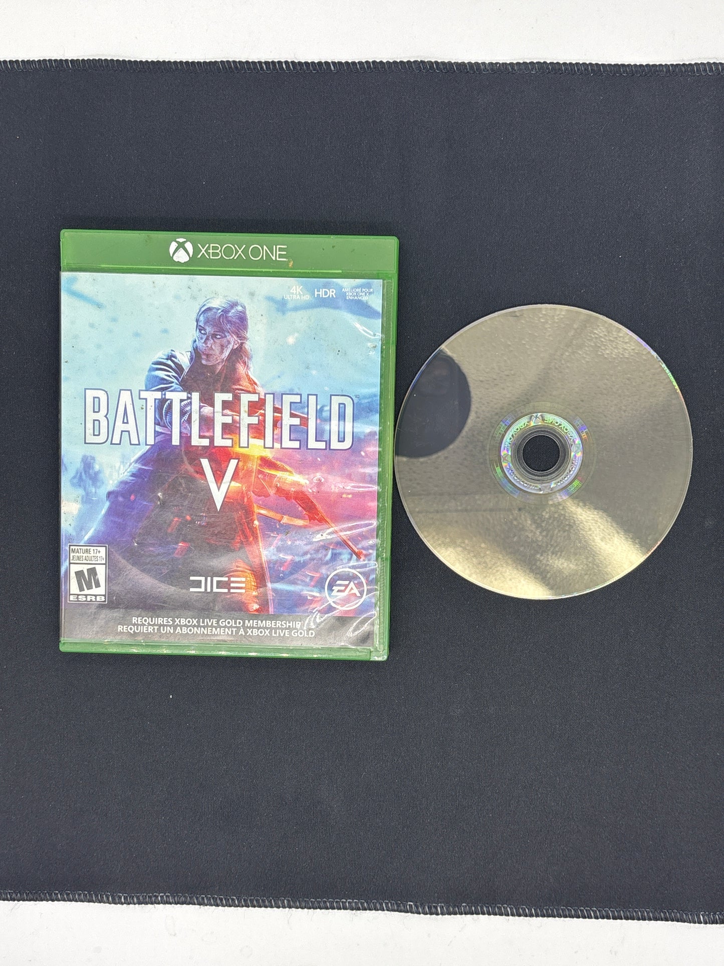 Auction Lot 355: Battlefield V Video Game XBOX One CIB