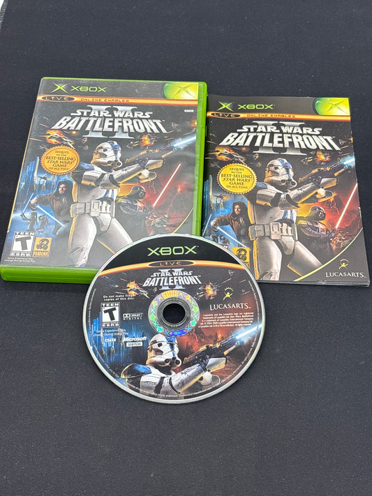 Auction Lot 4: XBOX Video Game Star Wards Battlefront 2 CIB
