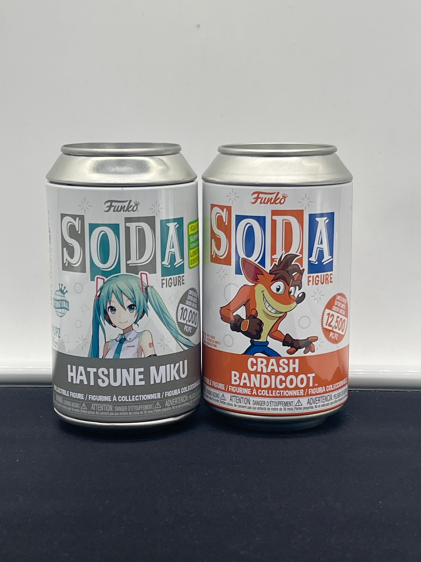 Auction Lot 69: Funko Soda Lot of 2 Hatsune Miku Crash Bandicoot