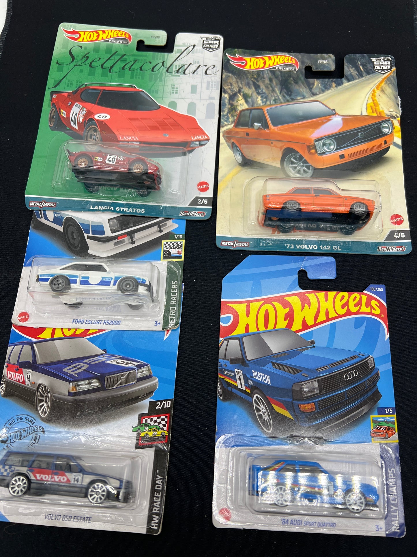 Auction Lot 4: Hot Wheels Assorted Car Lot of 4