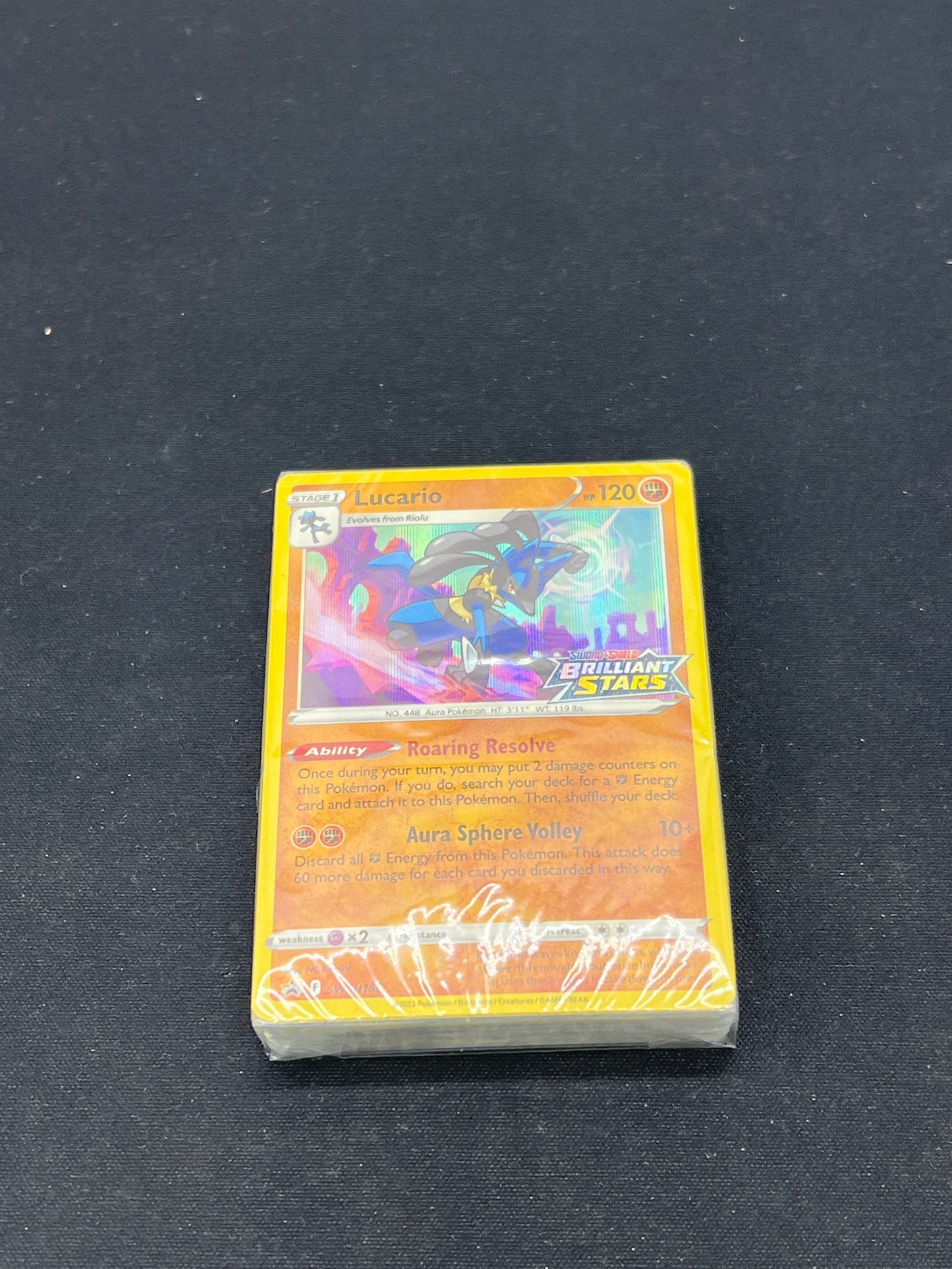 Auction Lot 281: Pokémon Cards Brilliant Stars Build and Battle Deck Lucario Sealed