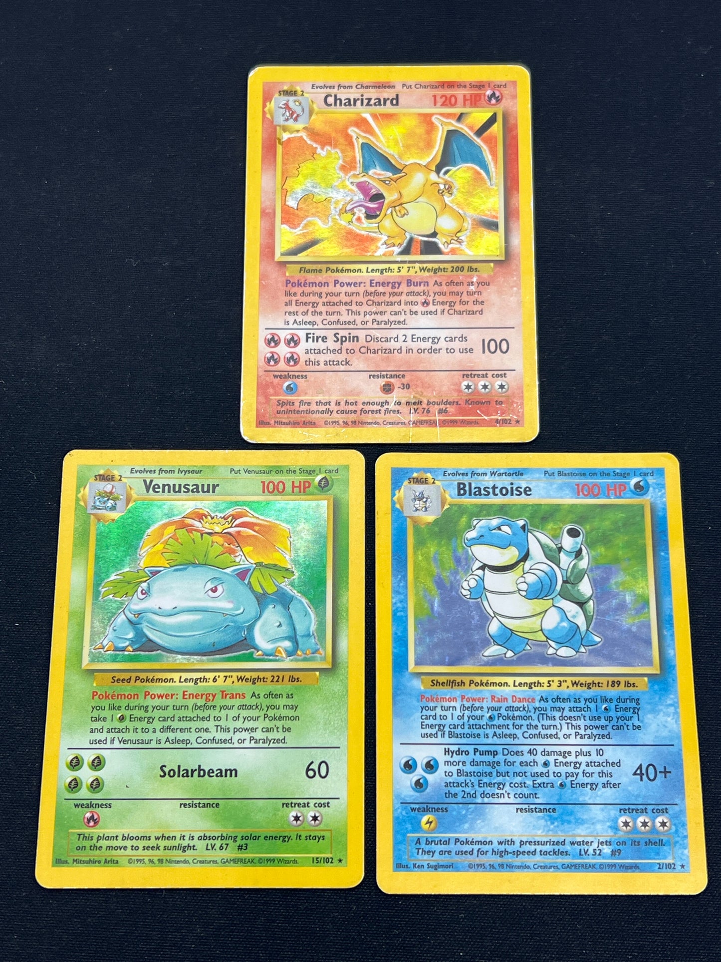 Auction Lot 1: Pokémon Complete Base Set Conditions Vary