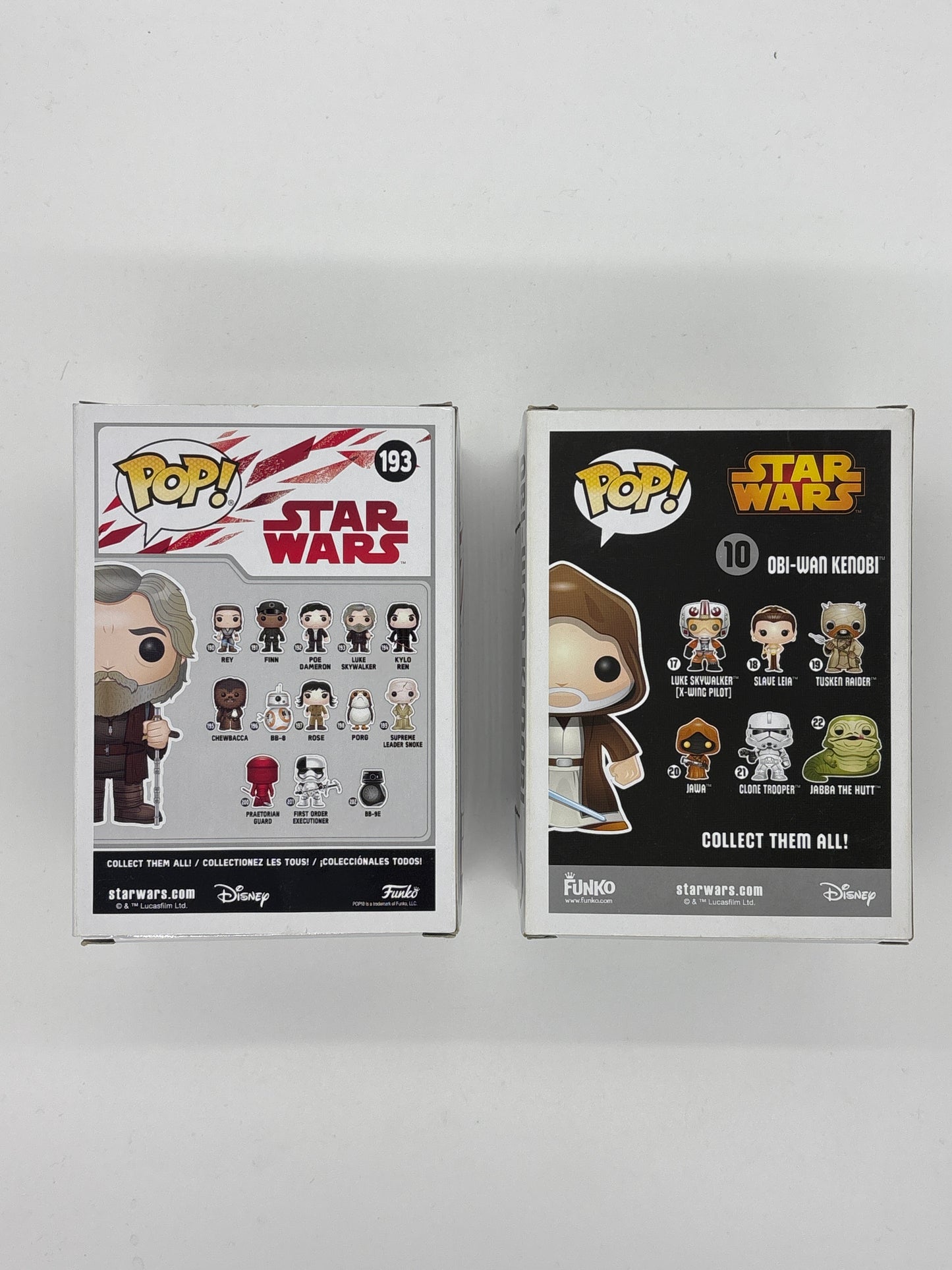Auction Lot 169: Pop Funko Star Wars 10 193 Lot