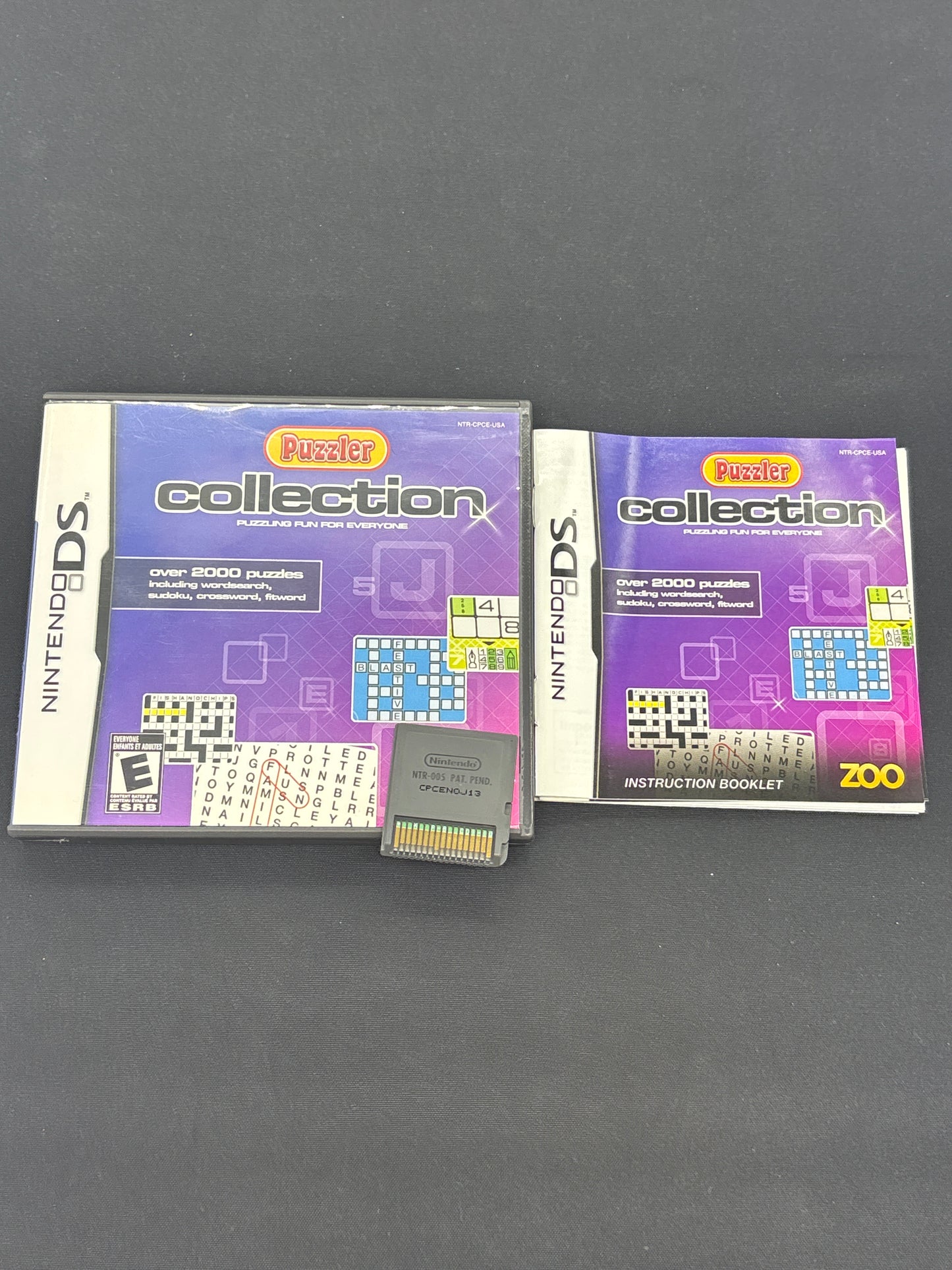 Auction Lot 174: Puzzler Collection Video Game Nintendo DS CIB