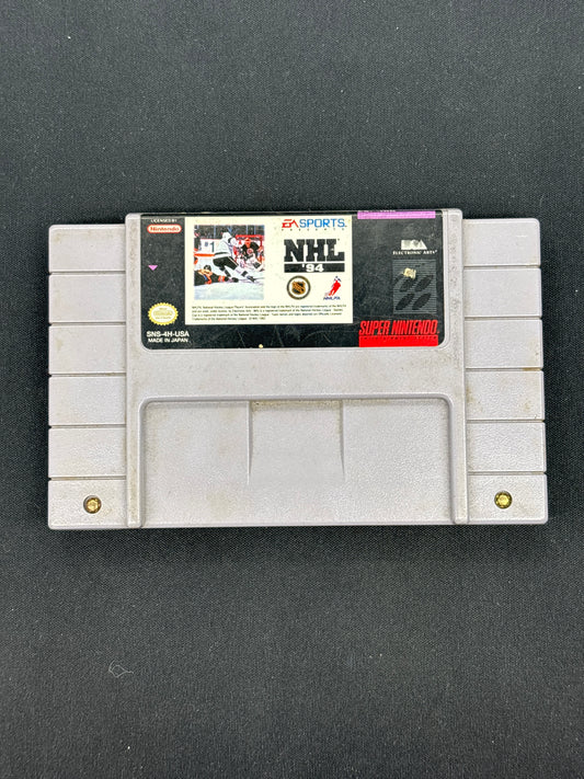 Auction Lot 291: NHL 94 Video Game Nintendo SNES Loose
