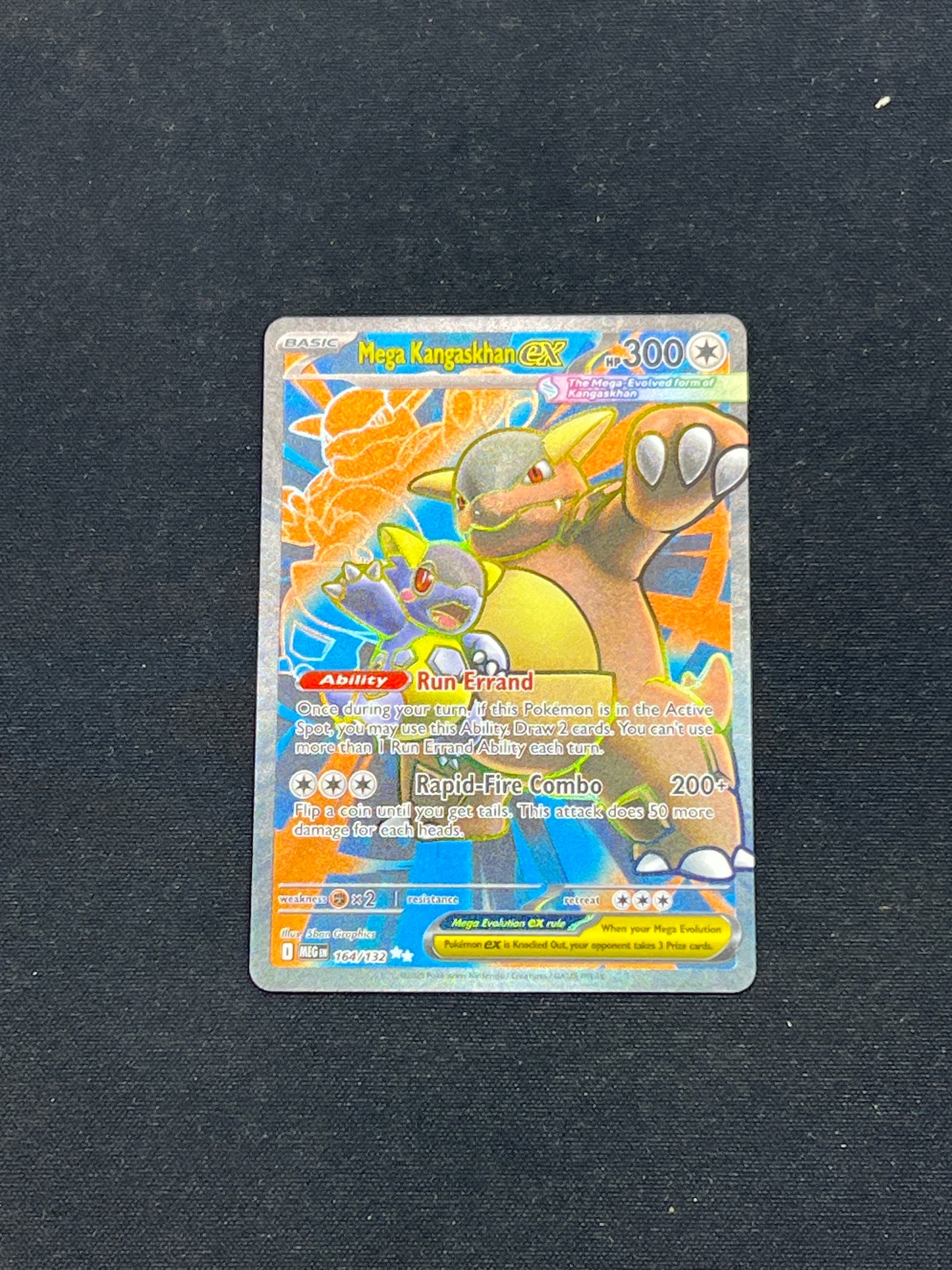 Auction Lot 147: Pokemon Cards Mega Kangaskhan EX Full Art Mega Evolutions Conditions Vary
