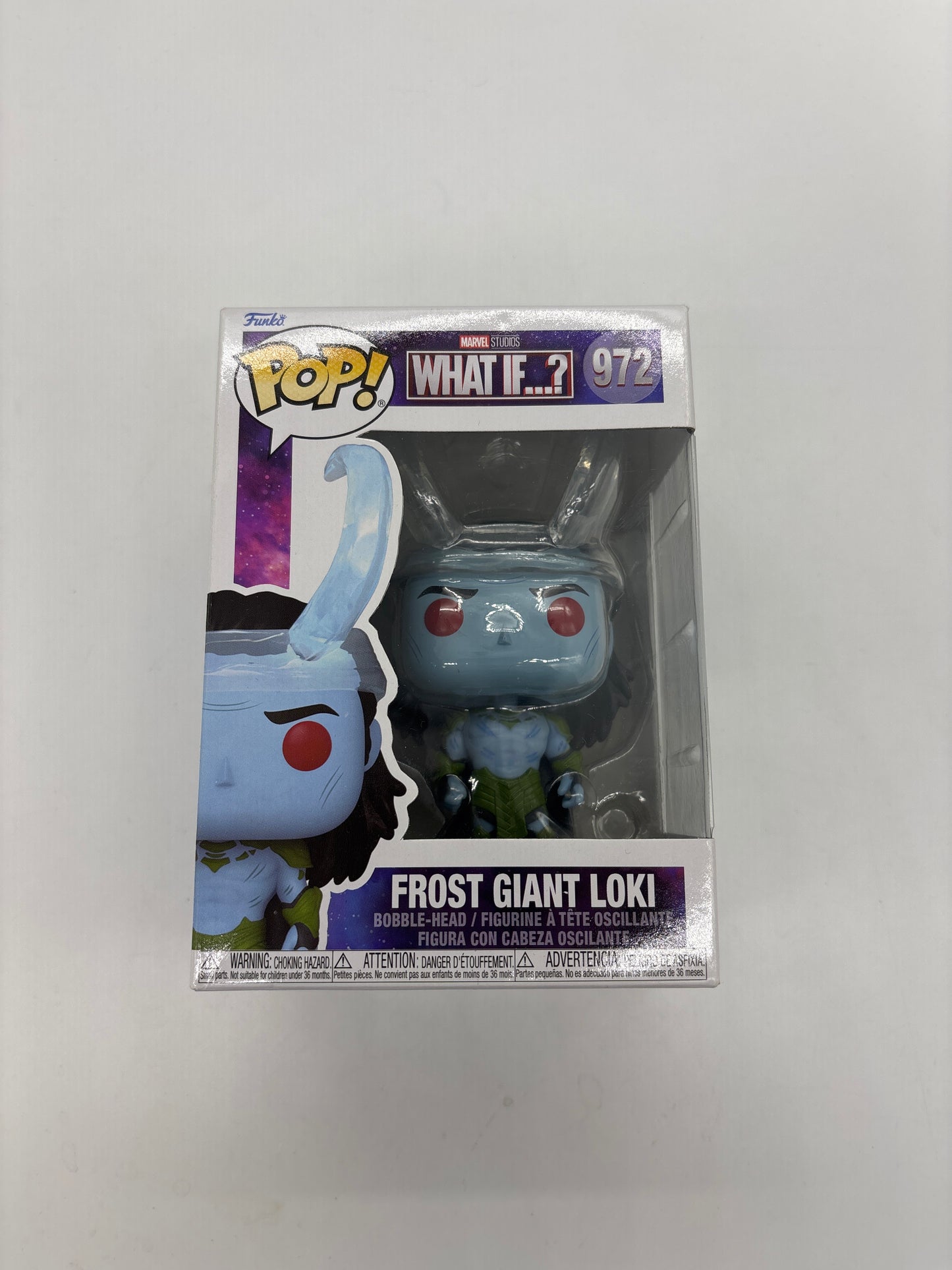 Auction Lot 101: Pop Funko Marvel Studios What if Frost Giant Loki 972 Figure