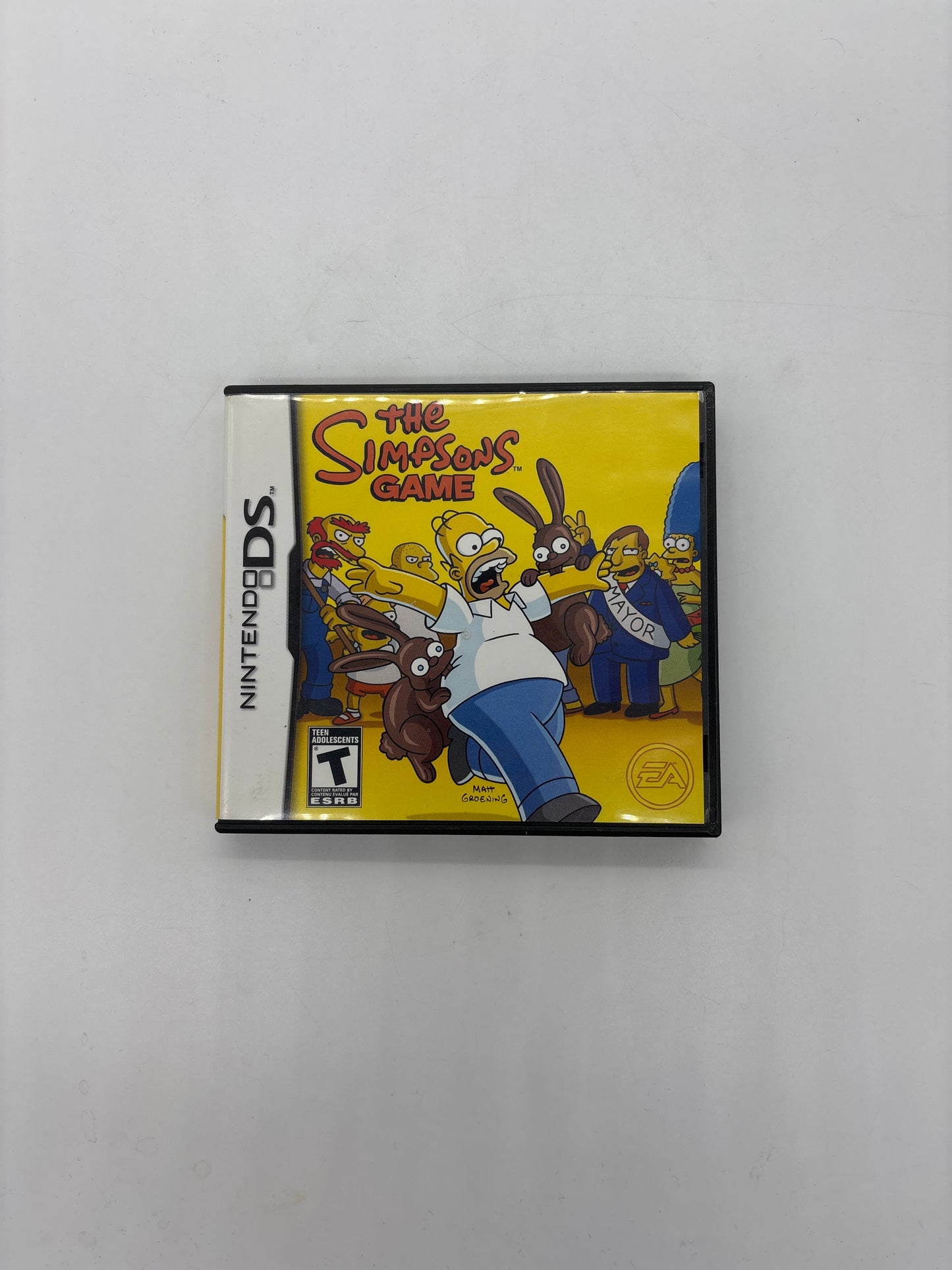 Auction Lot 189: Nintendo DS The Simpsons Game Missing Manual