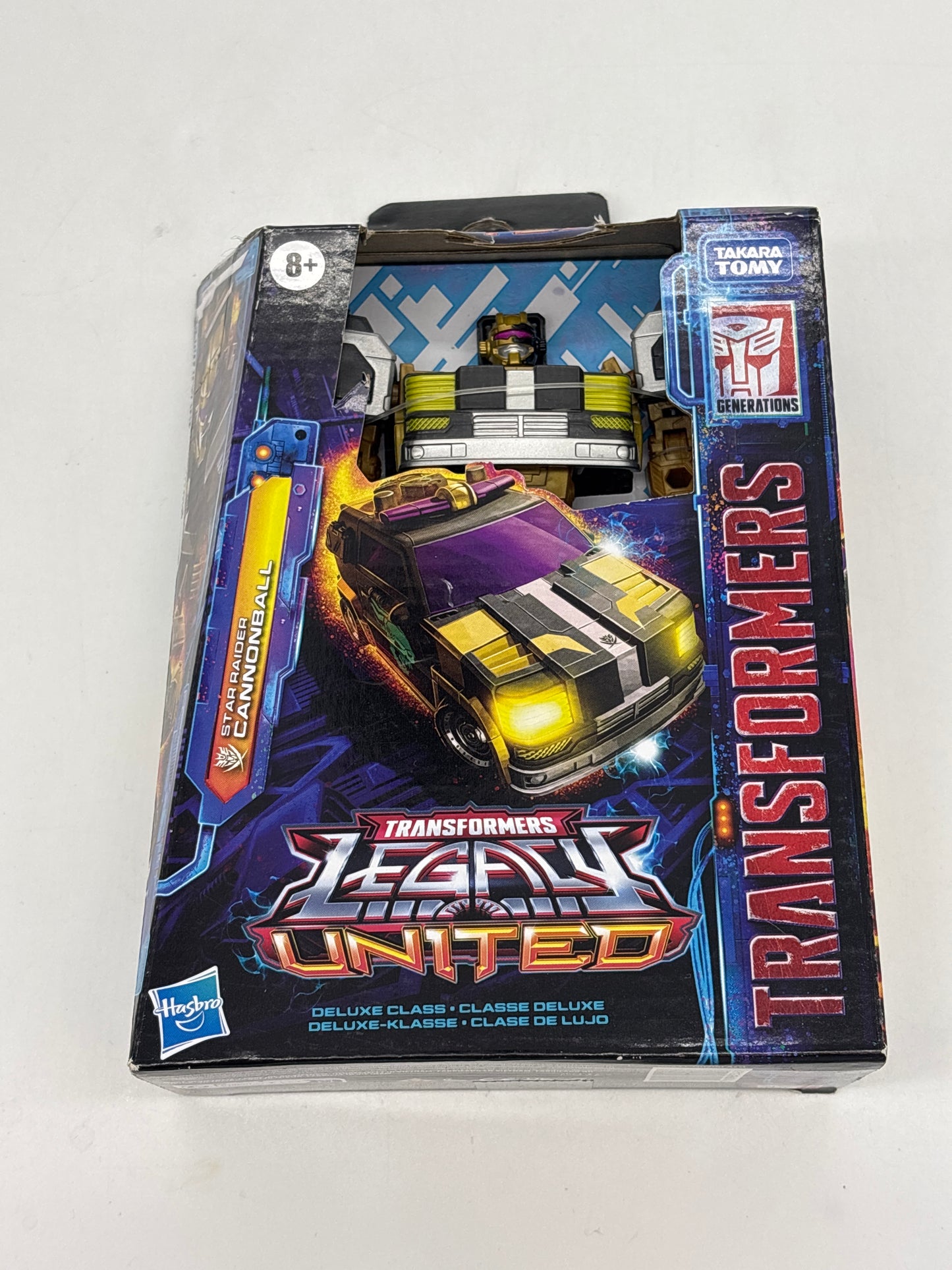 Auction Lot 118: Transformers Legacy United Star Raider Cannonball Figure