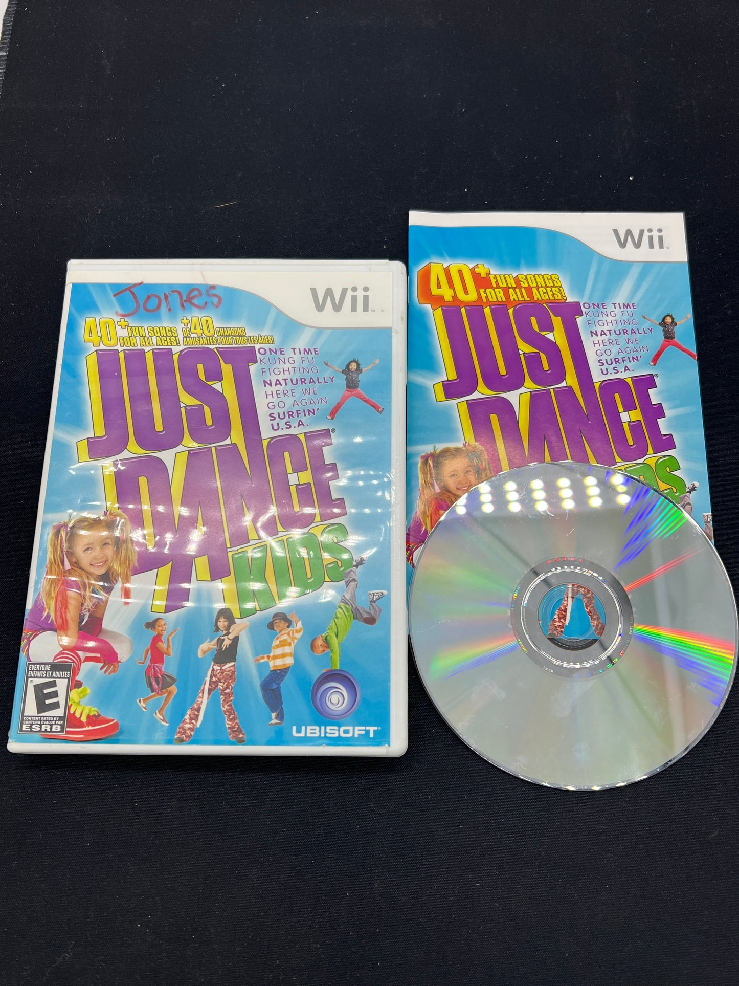Auction Lot 62: Nintendo Wii Video Game Lot of 2 Just Dance 2014 & Kids CIB