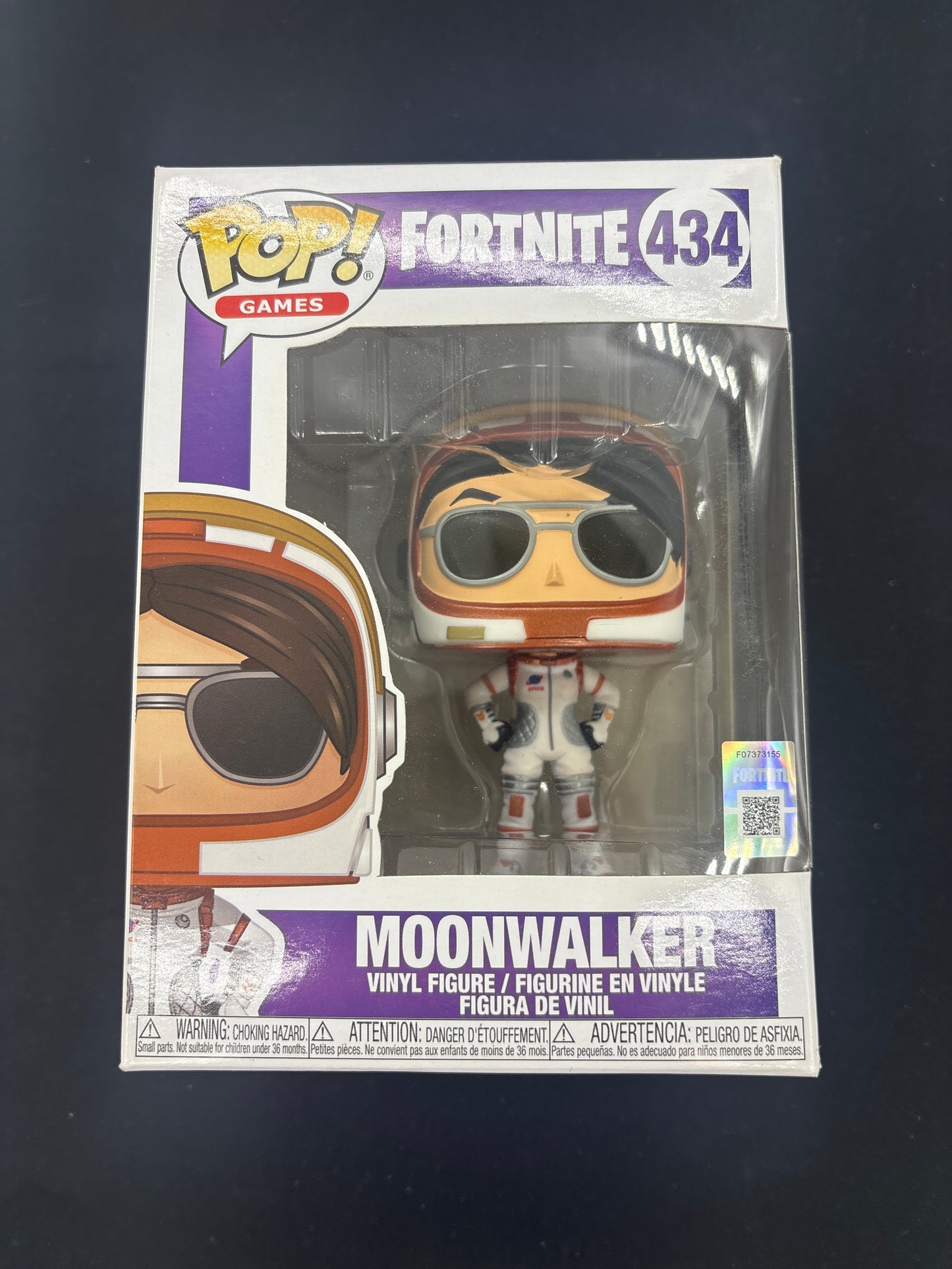 Auction Lot 202: Pop Funko Fortnite Moonwalker 434 Figure