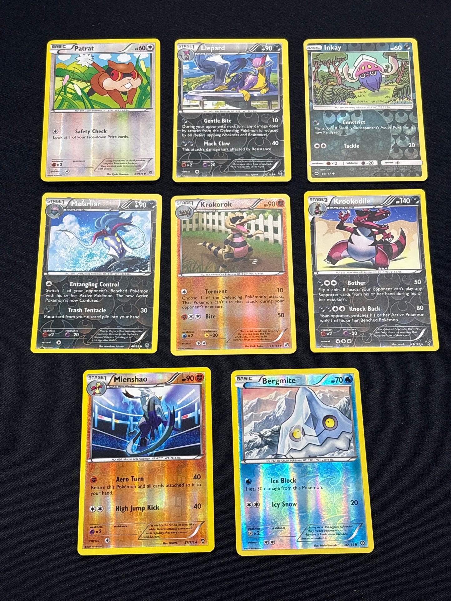 Auction Lot 72: Pokemon Reverse Holo Card Lot 12 Conditions Vary