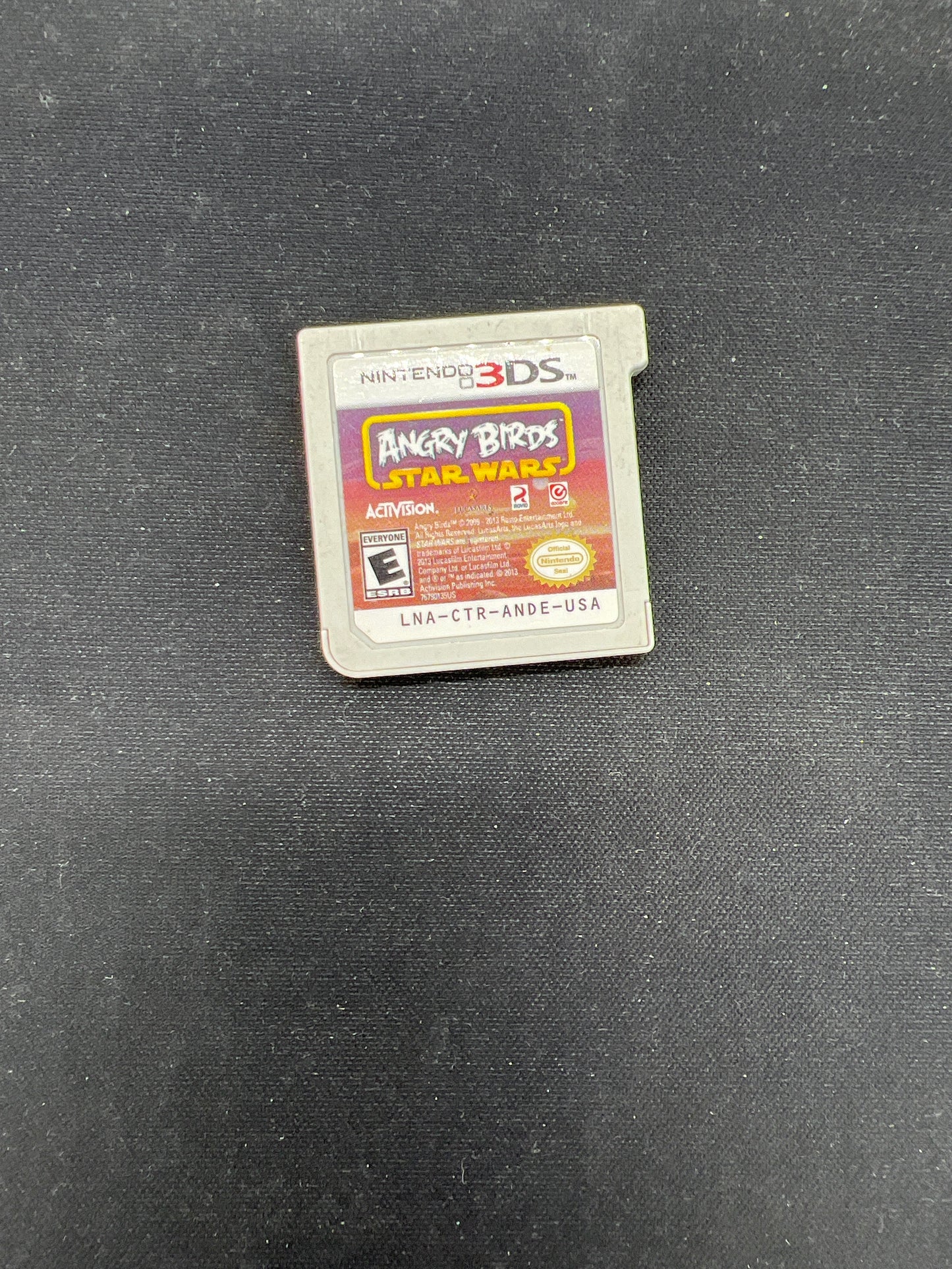 Auction Lot 207: Nintendo 3DS Angry Birds Star Wars Cartridge Only