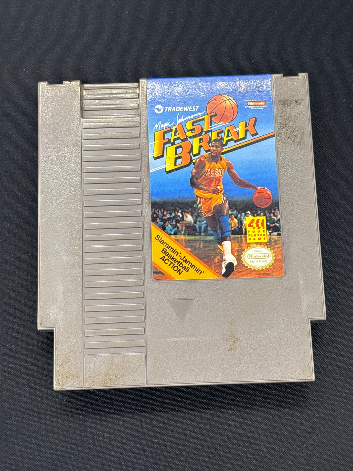 Auction Lot 200: NES Fast Break Game Cartridge
