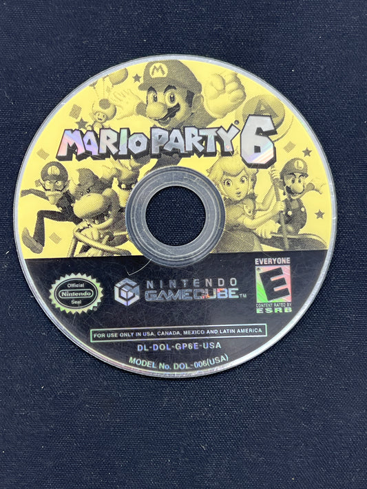 Auction Lot 355: Nintendo GameCube Mario Party 6 Disc Only