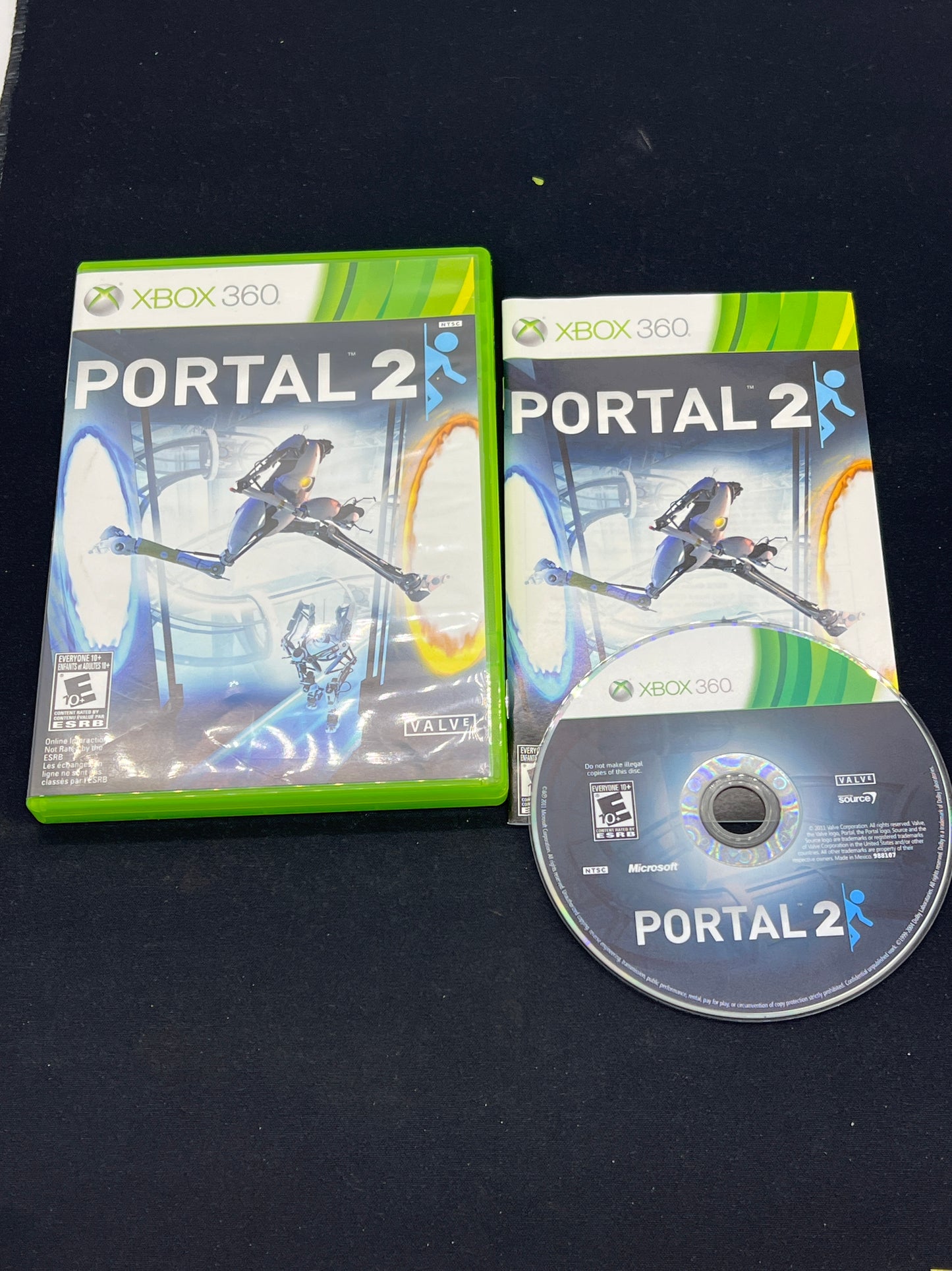 Auction Lot 187: XBOX 360 Portal 2 CIB
