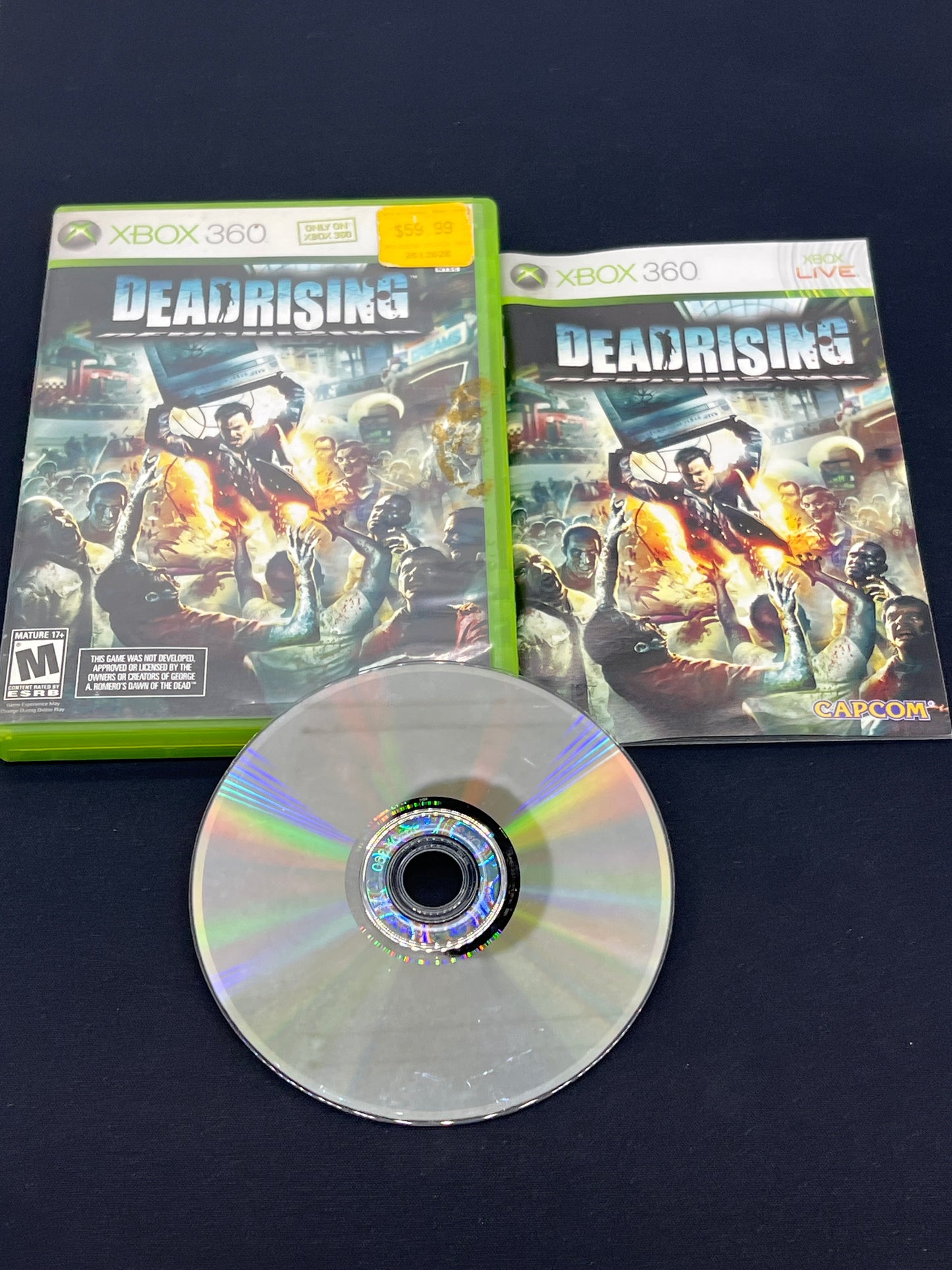 Auction Lot 146: XBOX 360 Video Game Deadrising CIB