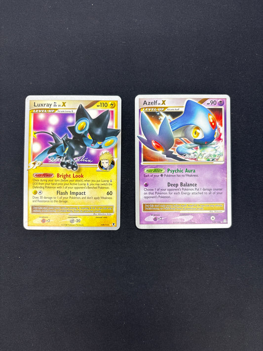 Auction Lot 33: Pokemon World Championship Lv. X Card Lot Conditions Vary