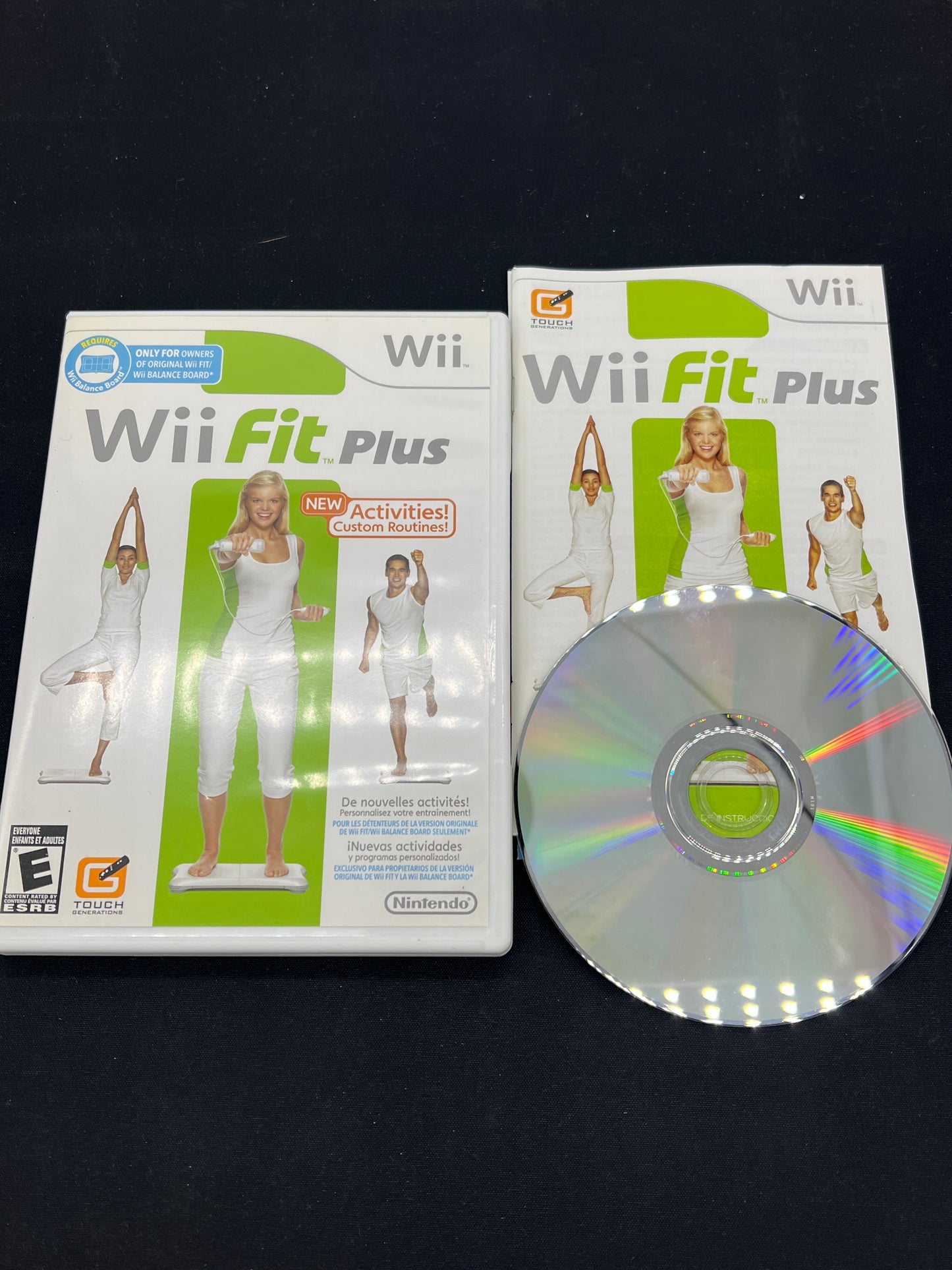 Auction Lot 61: Nintendo Wii Video Game Lot of 2 Wii Fit Wii Fit Plus CIB