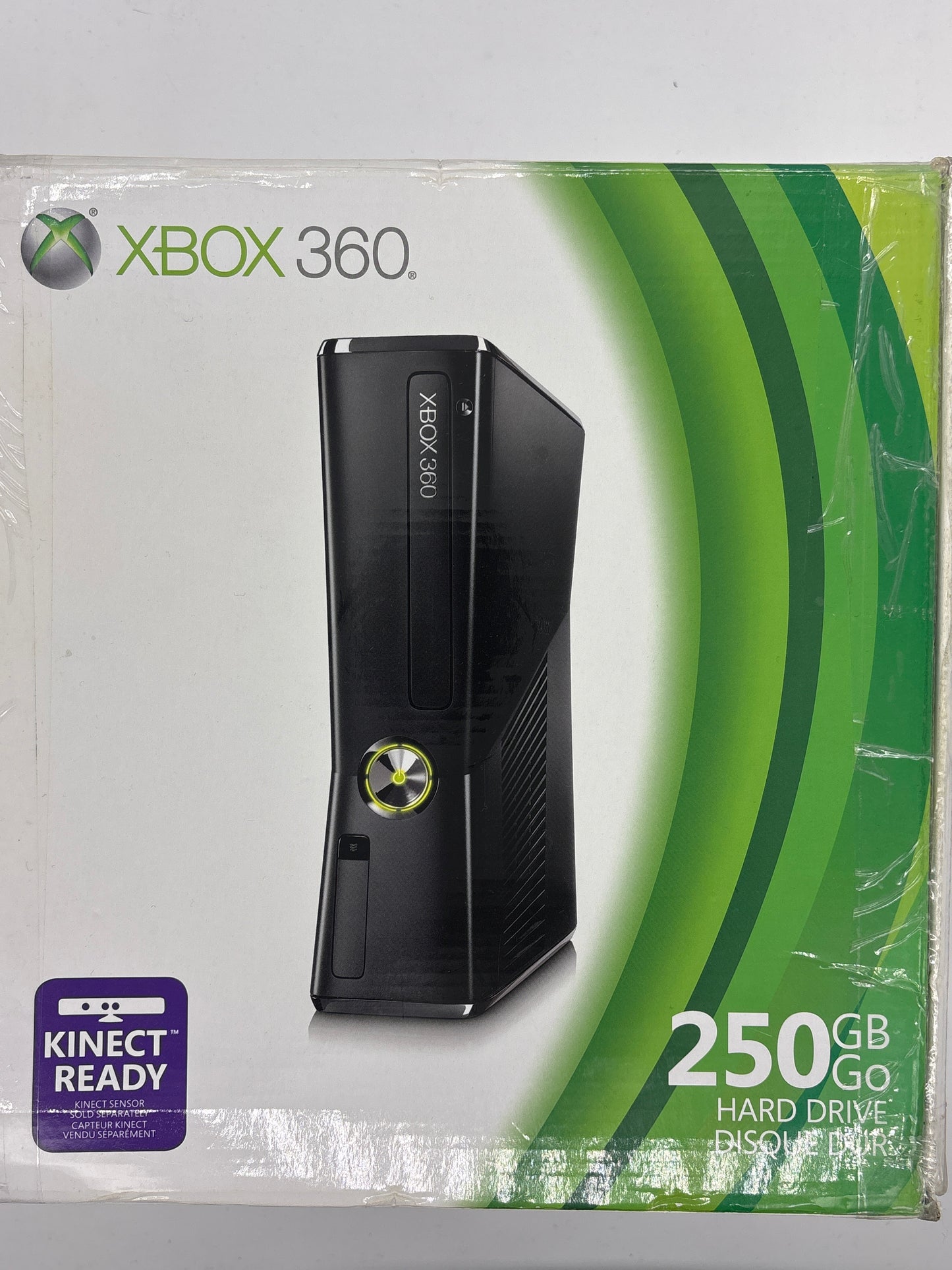 Auction Lot 133: Xbox 360 Complete in Box 250 GB Opened with 1 Controller and Video Games