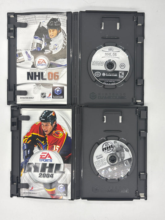 Auction Lot 324: NHL Video Game Nintendo GameCube Lot CIB