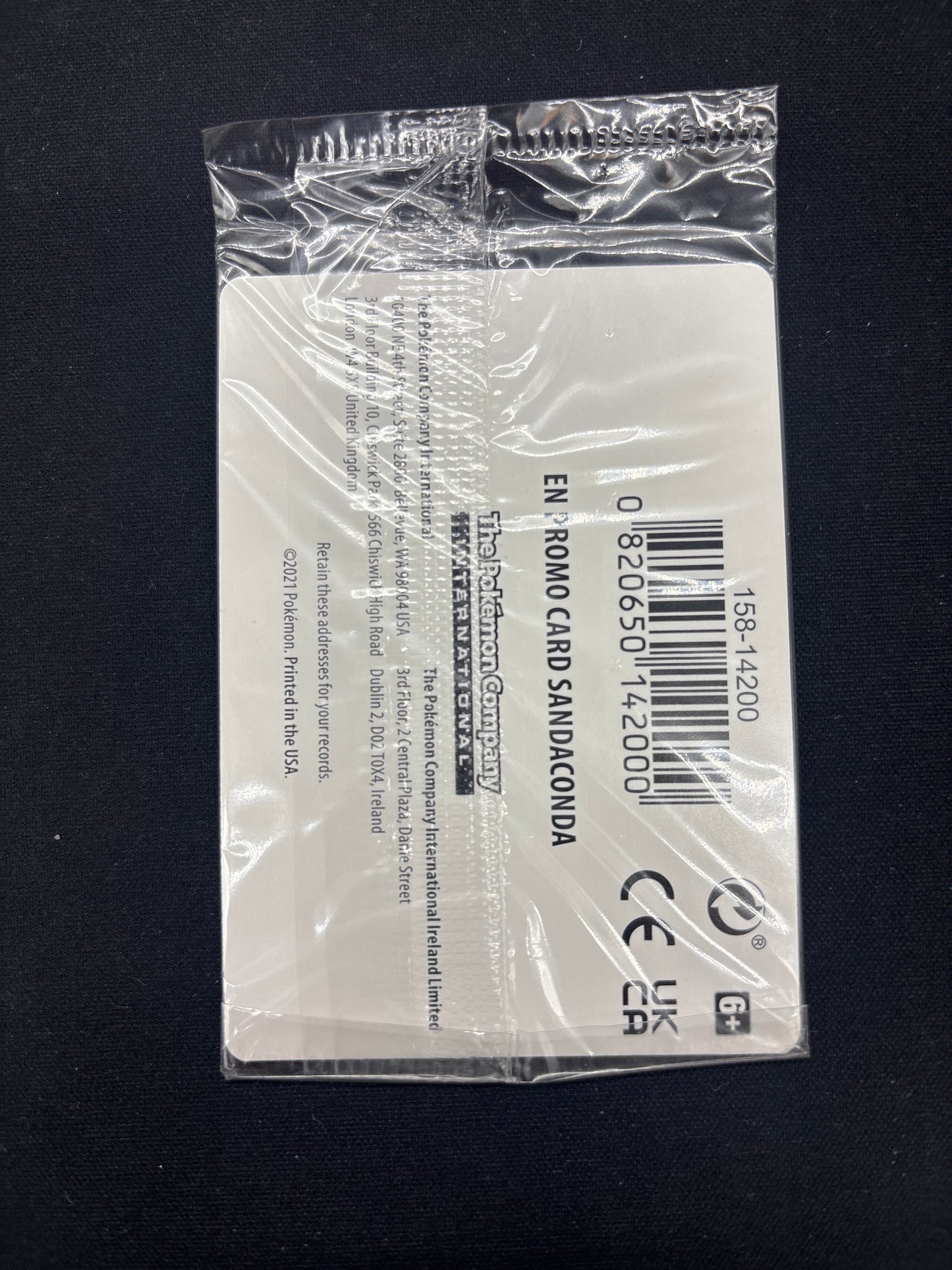 Auction Lot 270: Pokemon Card Sandaconda EB Games Sealed SWSH Promo Conditions Vary