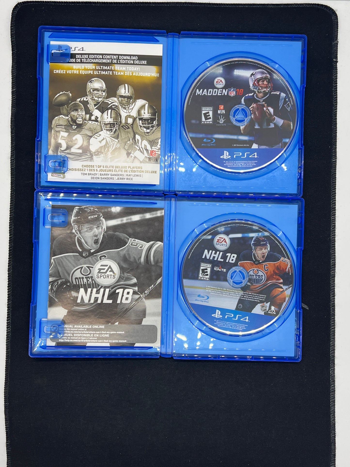 Auction Lot 103: PlayStation 4 Video Game Assorted Sports Lot CIB