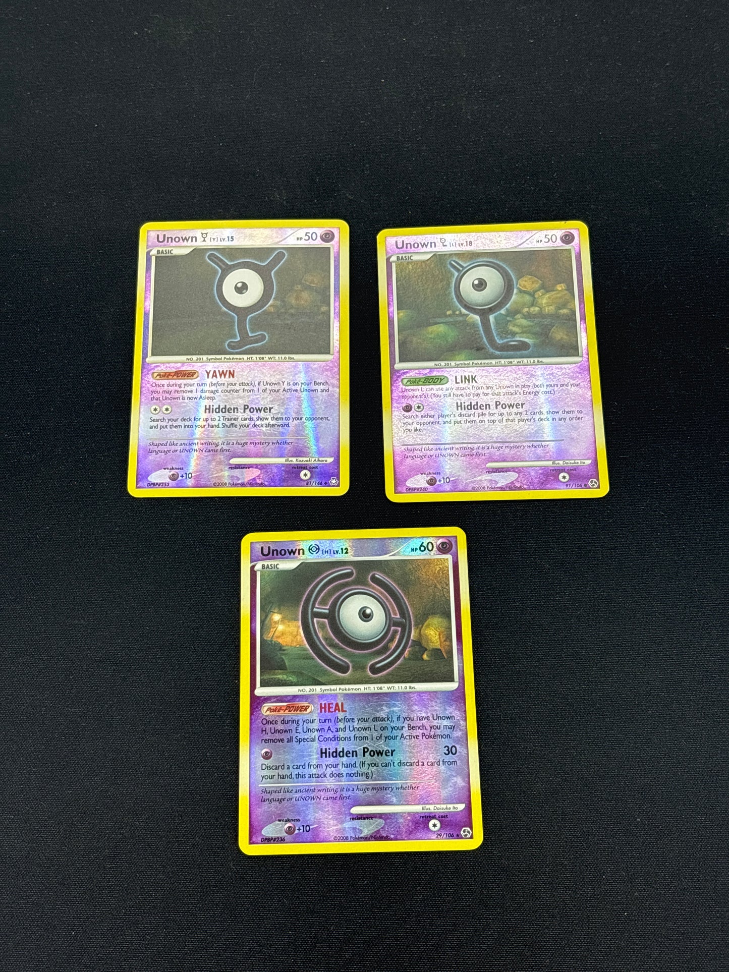 Auction Lot 36: Pokemon Mid Era Reverse Holo Rare Card Lot 10 Conditions Vary