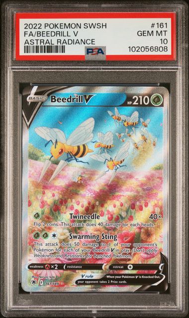 Beedrill V FA PSA 10