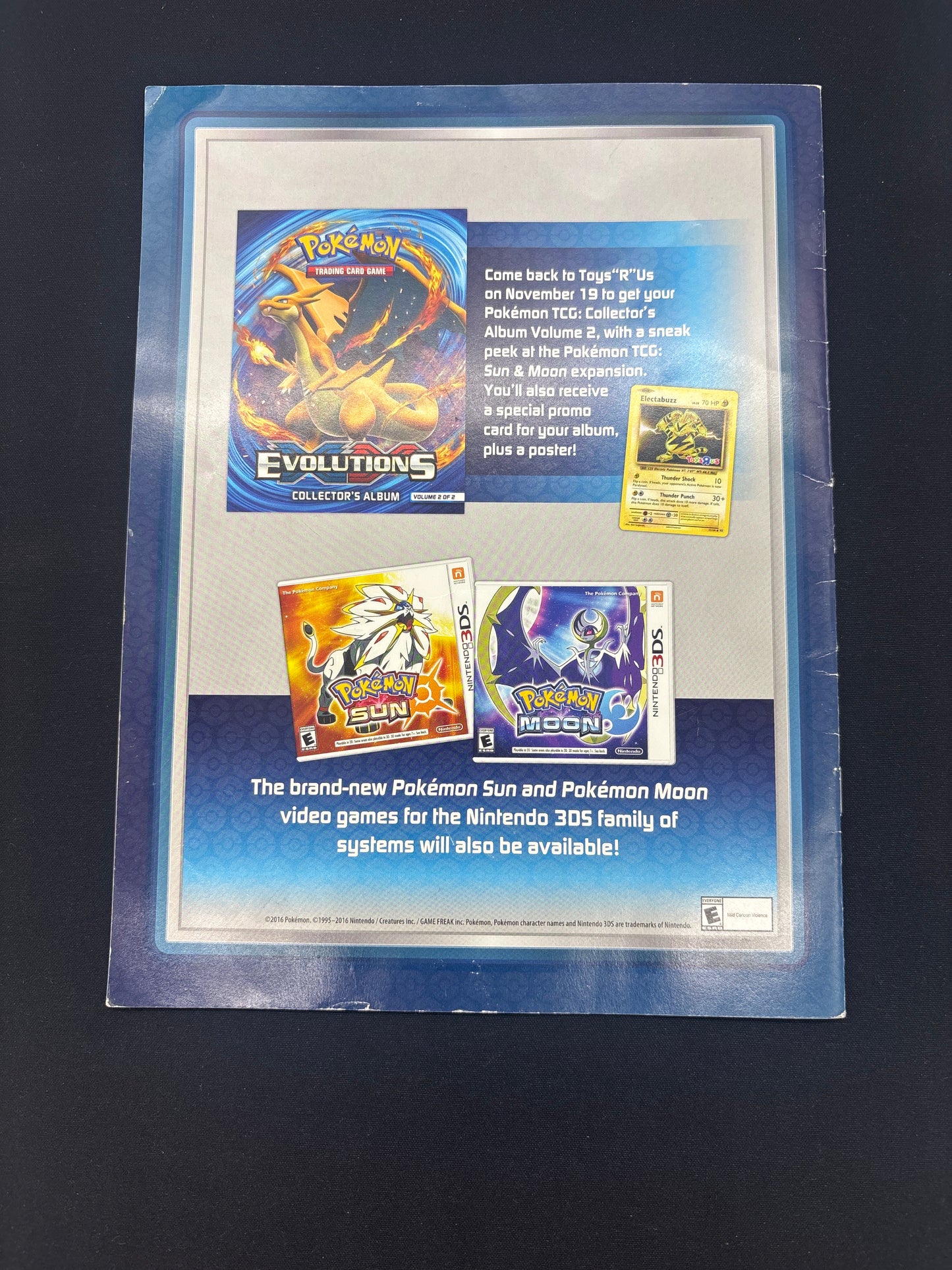 Auction Lot 110: Pokemon TCG XY Evolutions Collector's Album Volume 1