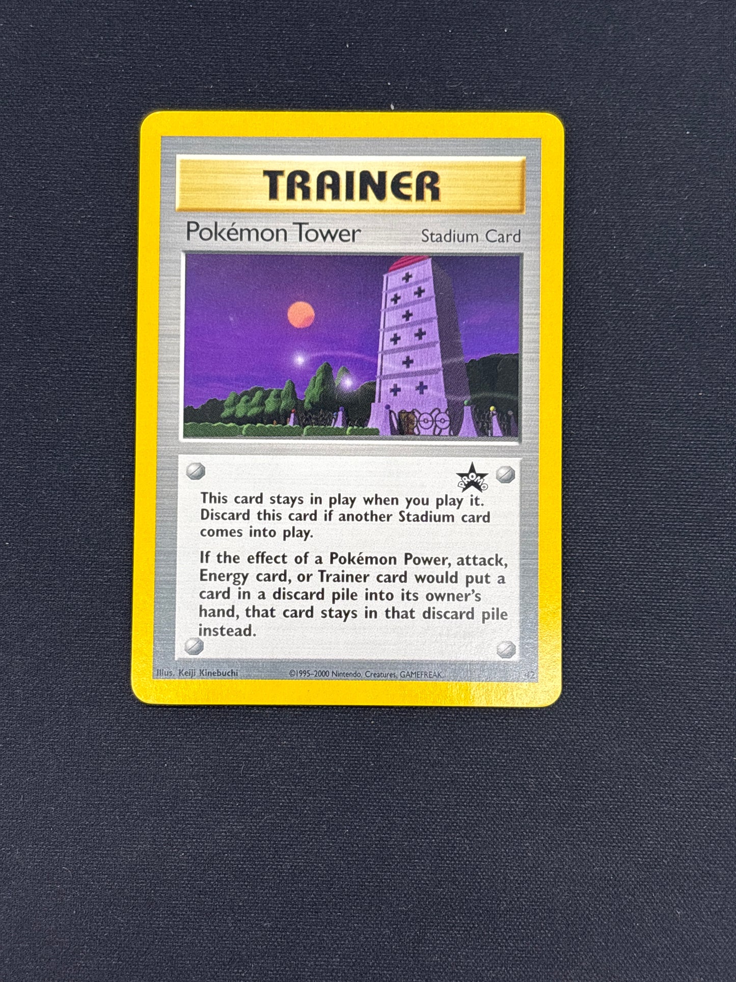 Auction Lot 102: Pokemon Card Pokemon Tower WOTC Black Star Promo Conditions Vary