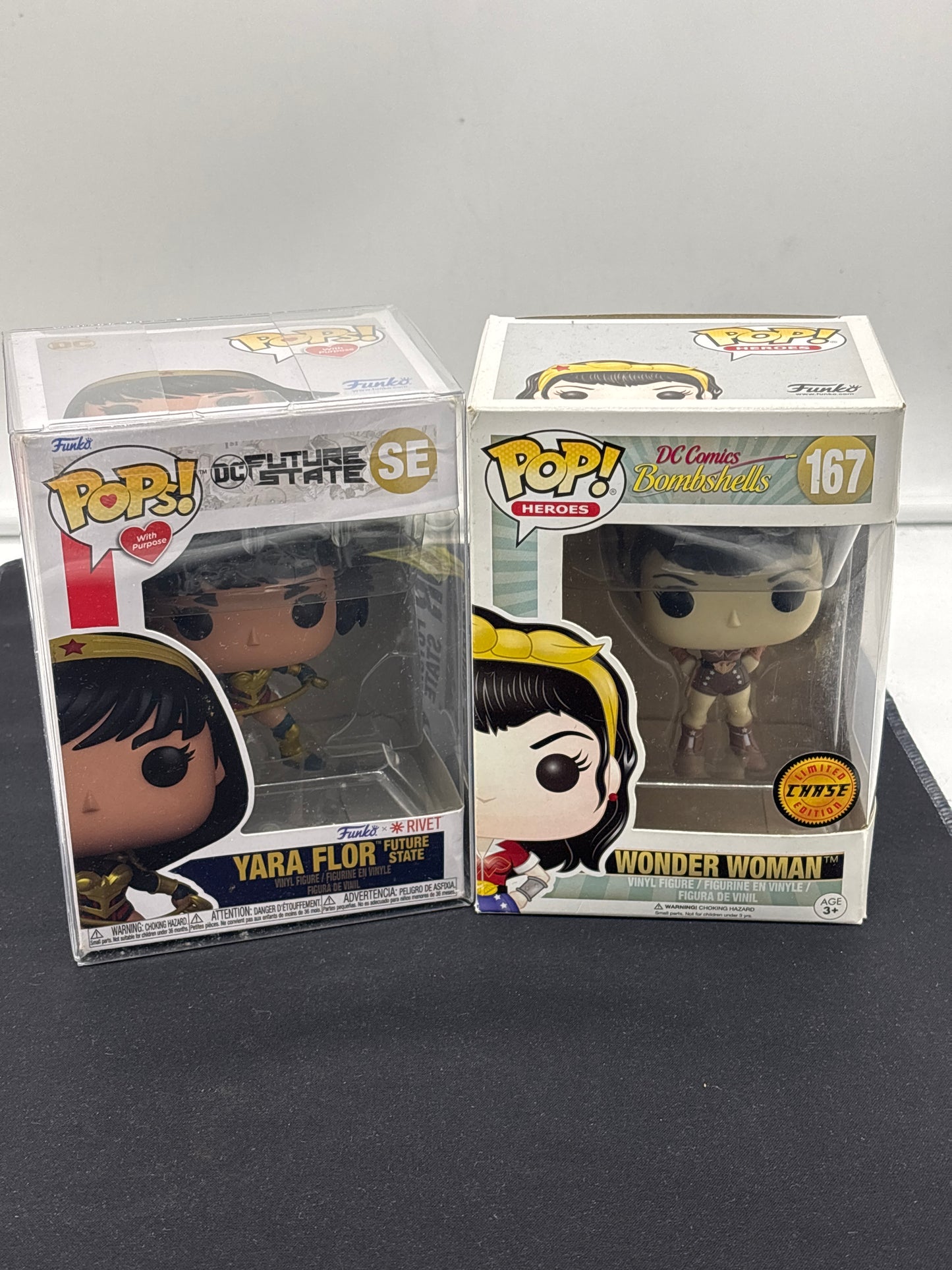 Auction Lot 13: POP Funko Wonder Women Yara Flor Figures 167 SE