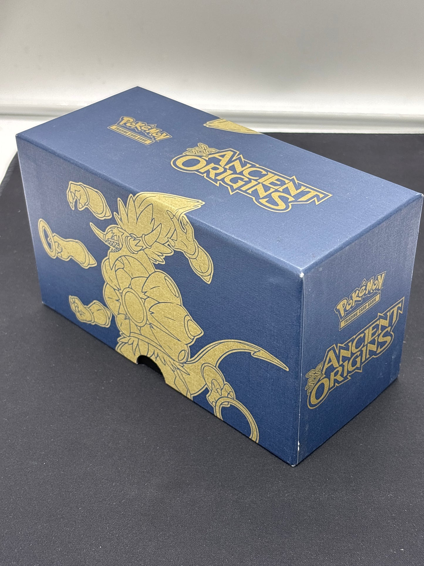 Auction Lot 242: Pokemon XY Ancient Origind ETB Empty Box Lightly Used