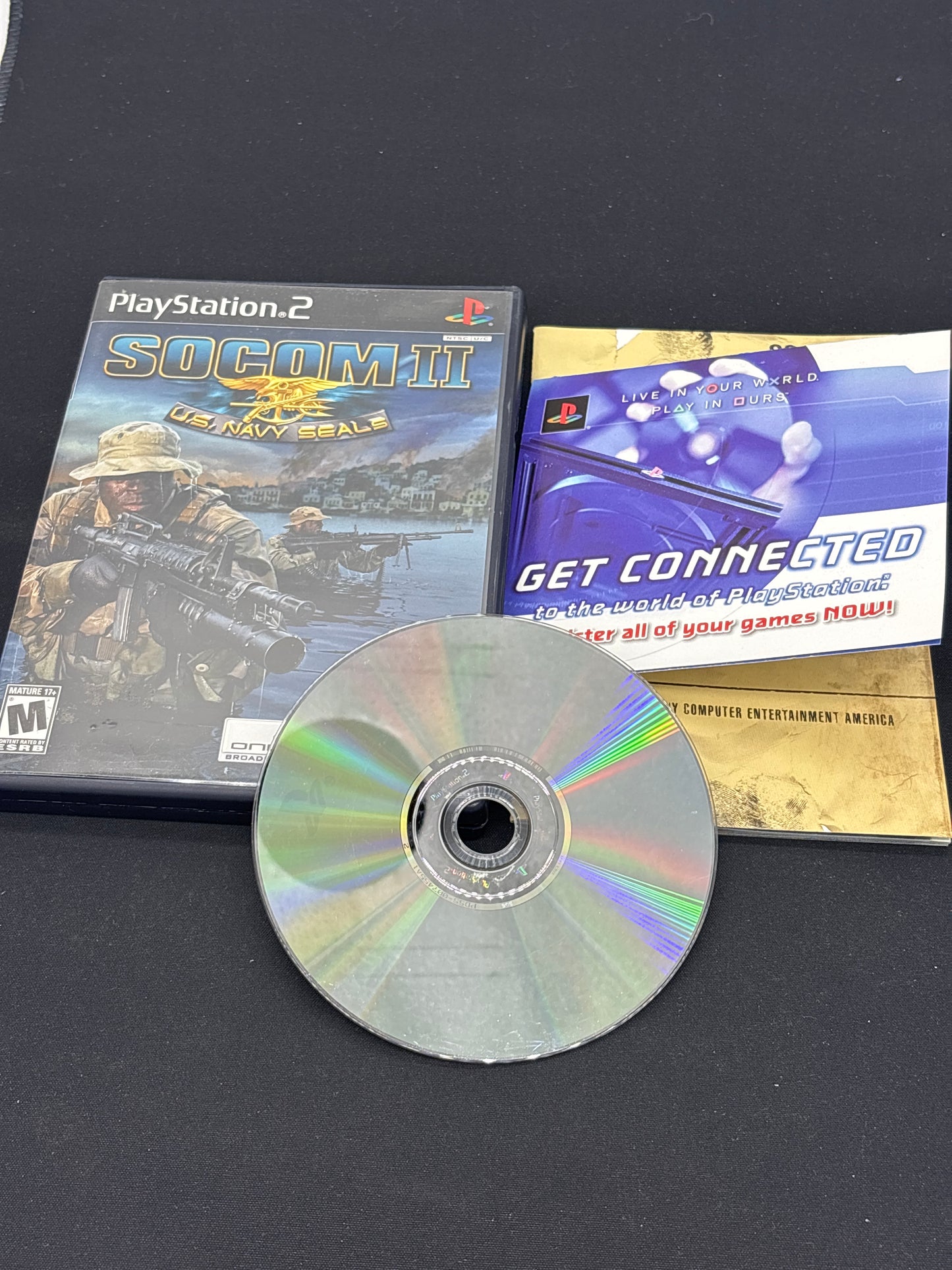 Auction Lot 135: Playstation2 SOCOM II US Navy Seals CIB