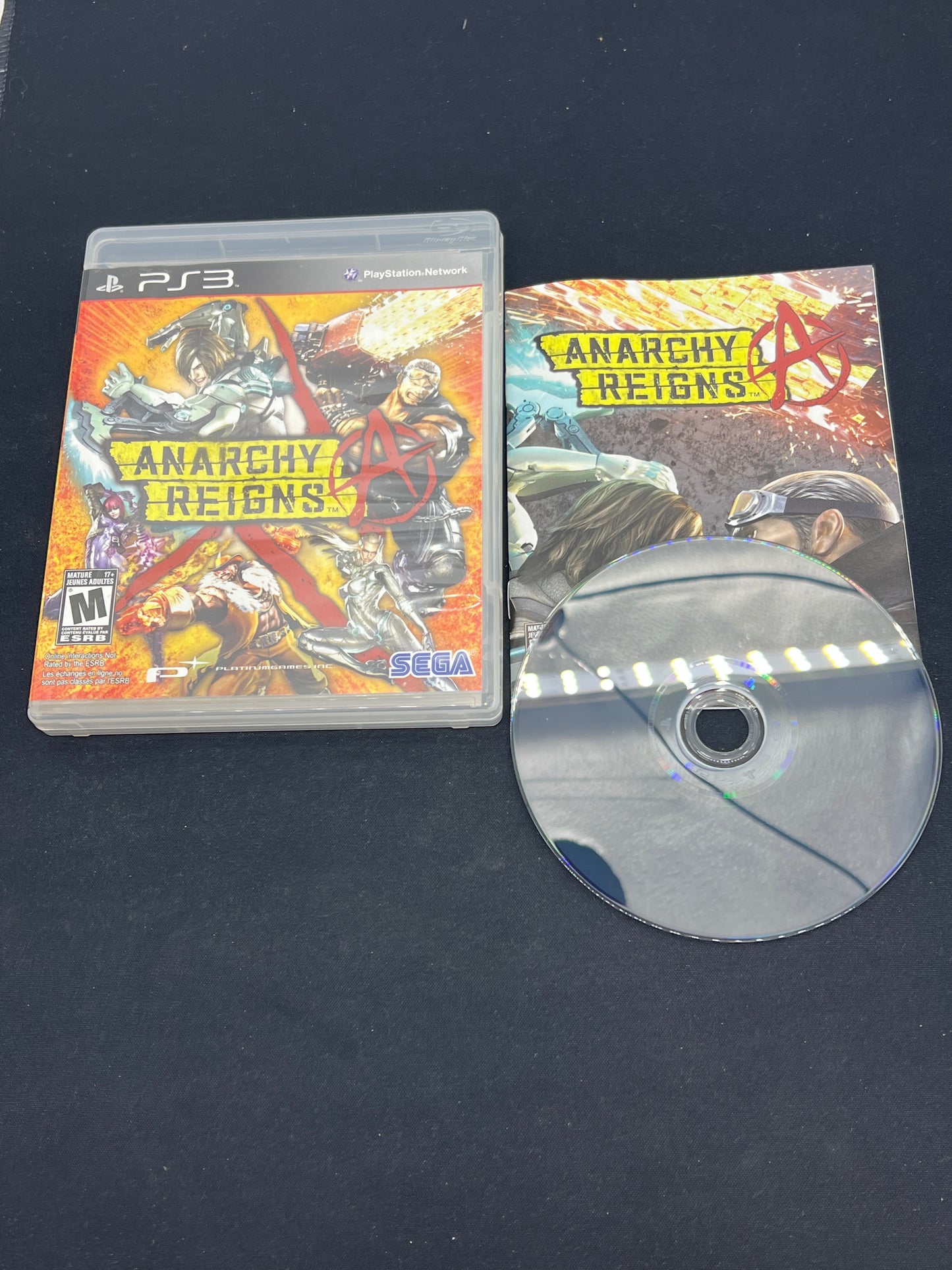 Auction Lot 107: Playstation3 Anarchy Reigns CIB