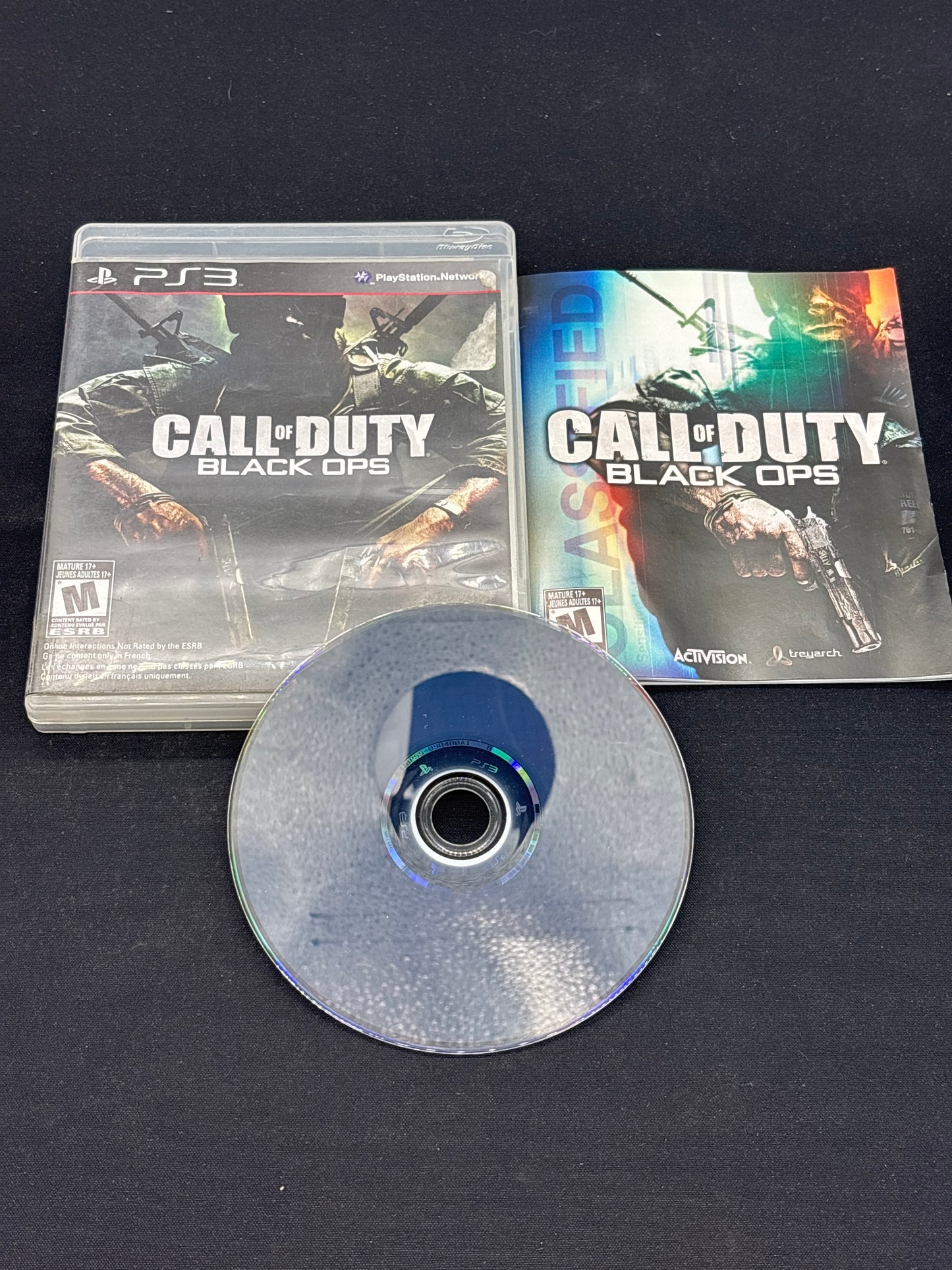 Auction Lot 192: PS3 Call of Duty Black Ops Complete with Case & Disc