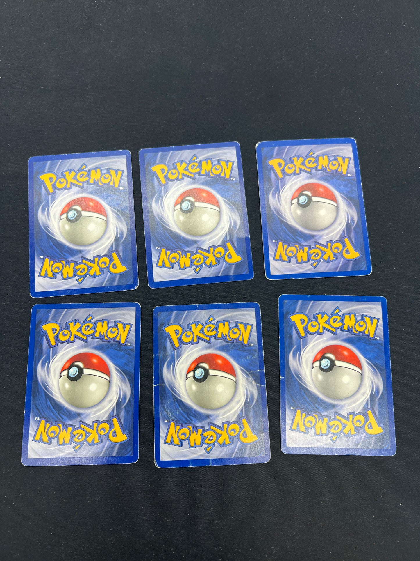 Auction Lot 166: Pokemon Cards Lot of 6 WOTC Fossil Commons Uncommons Conditions Vary