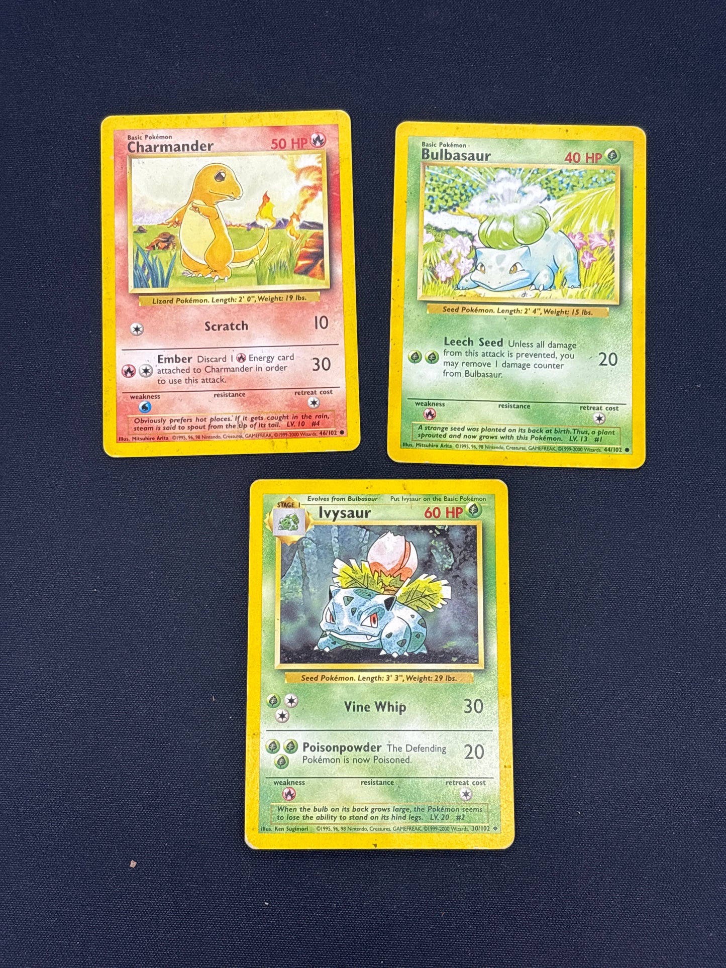 Auction Lot 201: Pokemon Base Set 4th Print Card Lot 13 Conditions Vary